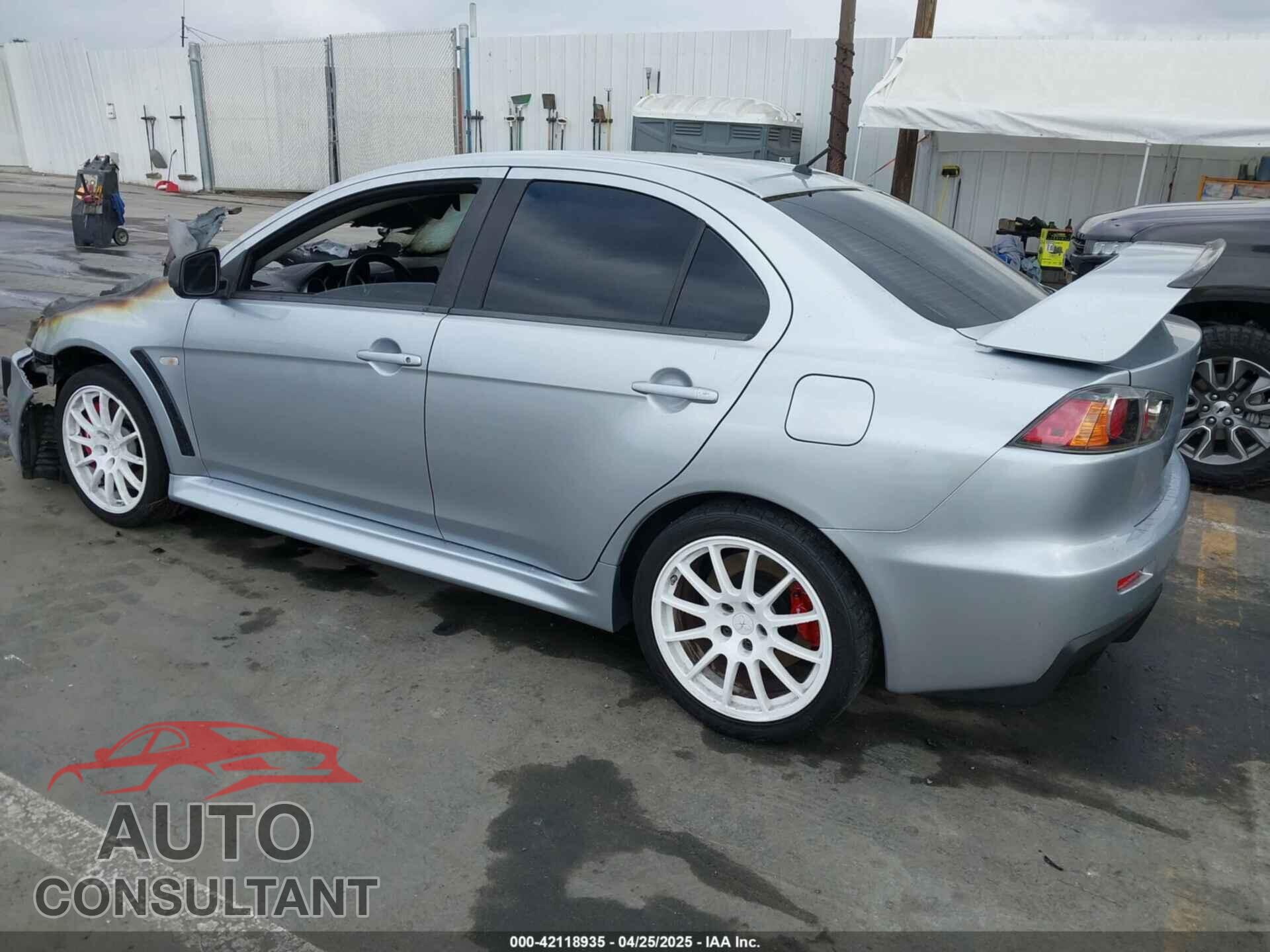 MITSUBISHI LANCER EVOLUTION 2011 - JA32W8FV6BU046340