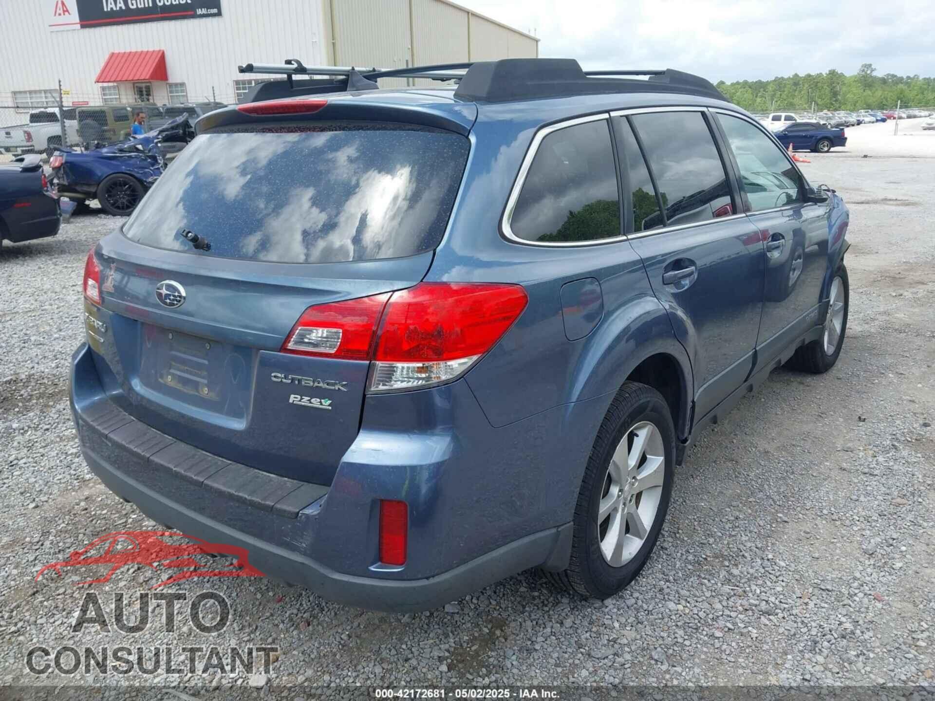 SUBARU OUTBACK 2013 - 4S4BRBLC7D3232868