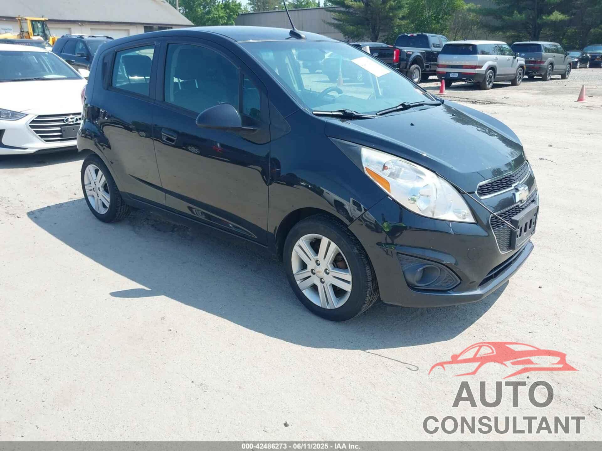 CHEVROLET SPARK 2013 - KL8CD6S99DC508755