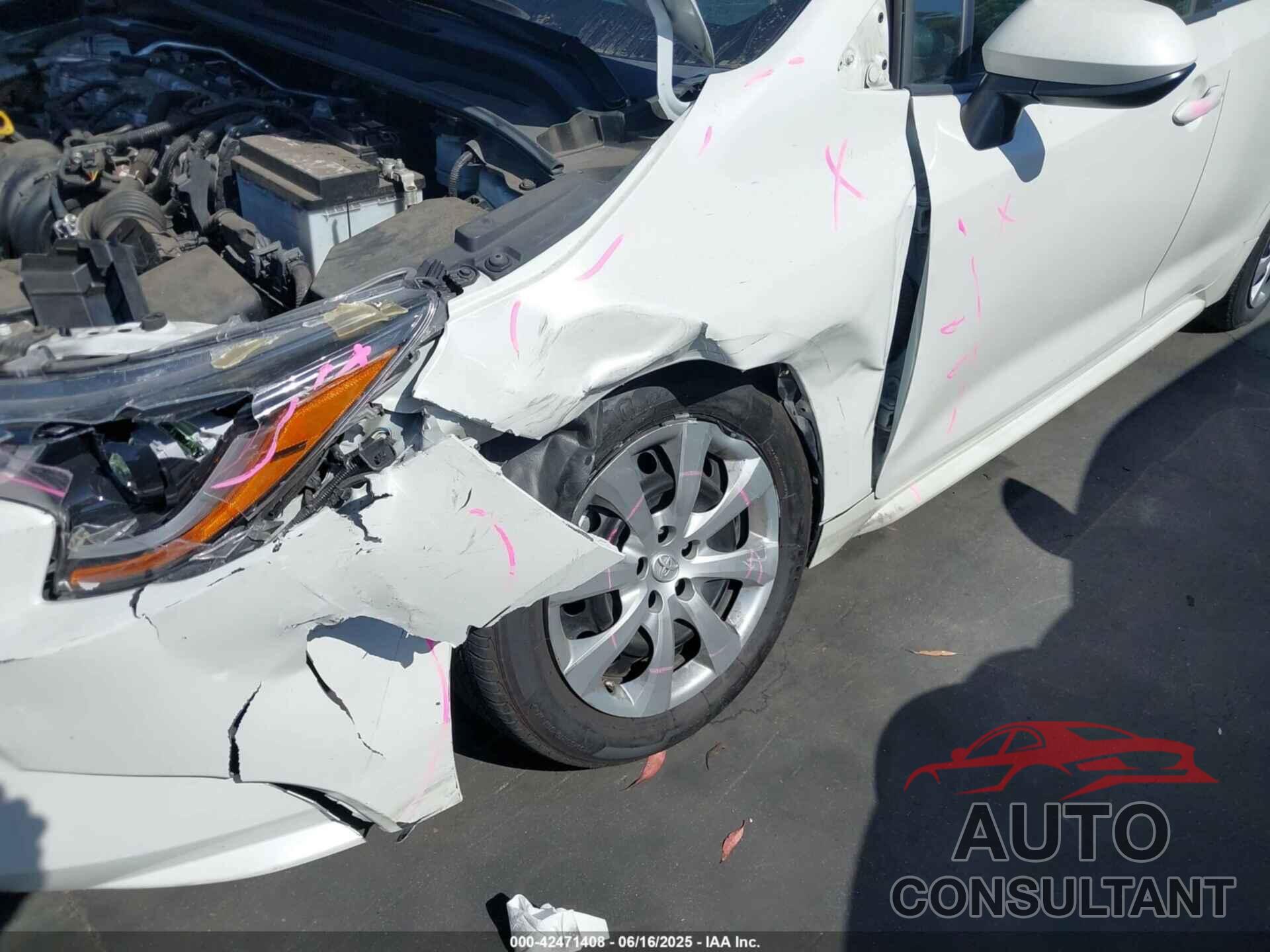 TOYOTA COROLLA 2021 - 5YFEPMAE7MP223294