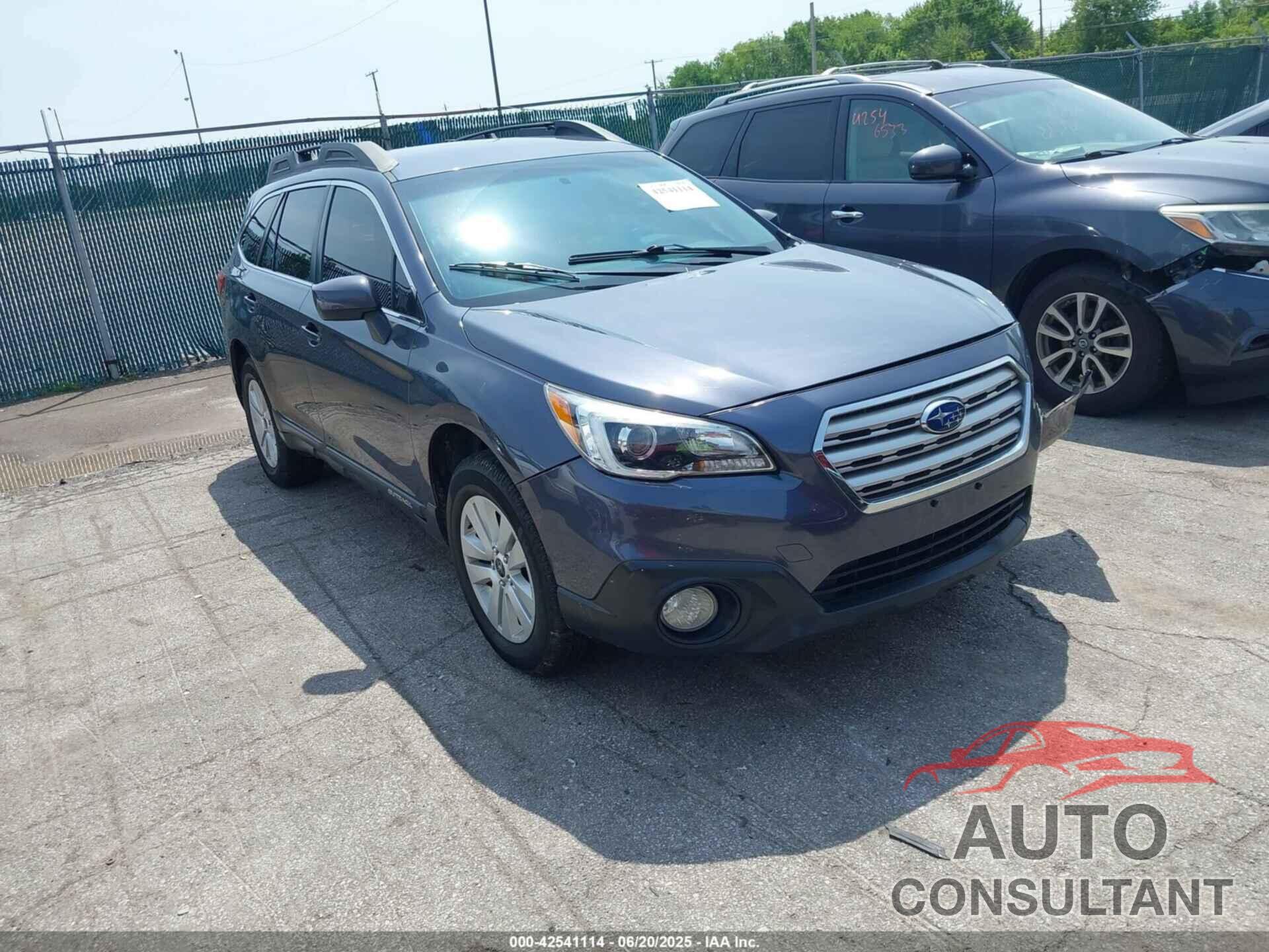 SUBARU OUTBACK 2017 - 4S4BSACC7H3385383