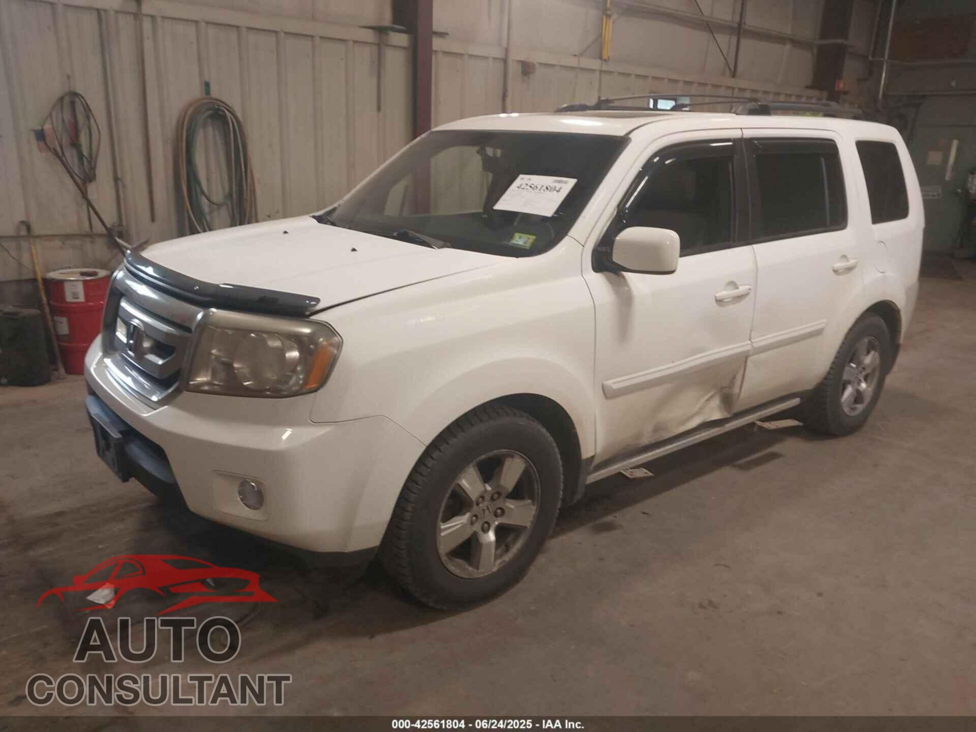 HONDA PILOT 2009 - 5FNYF48589B046554