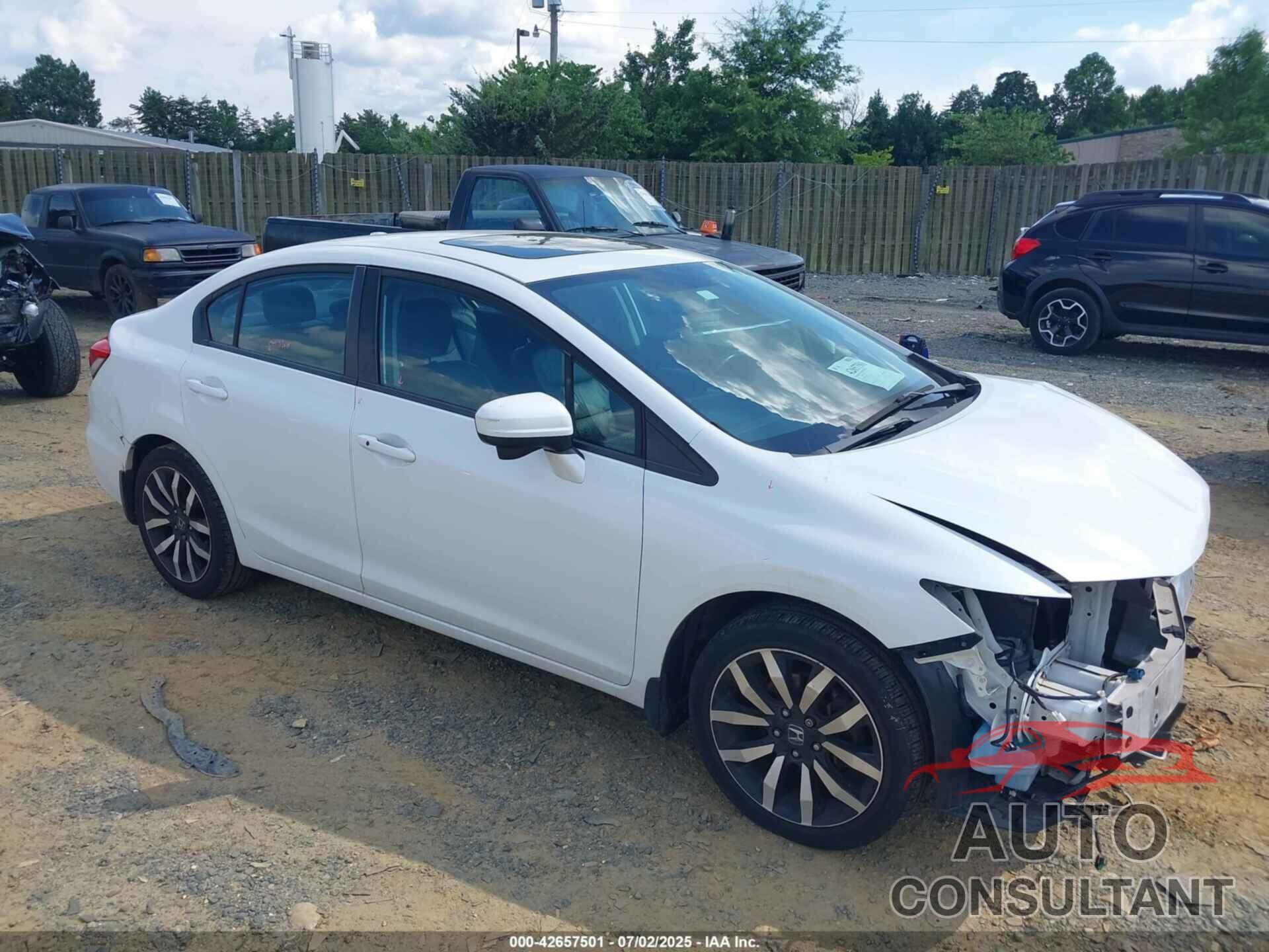 HONDA CIVIC 2014 - 19XFB2F97EE200183