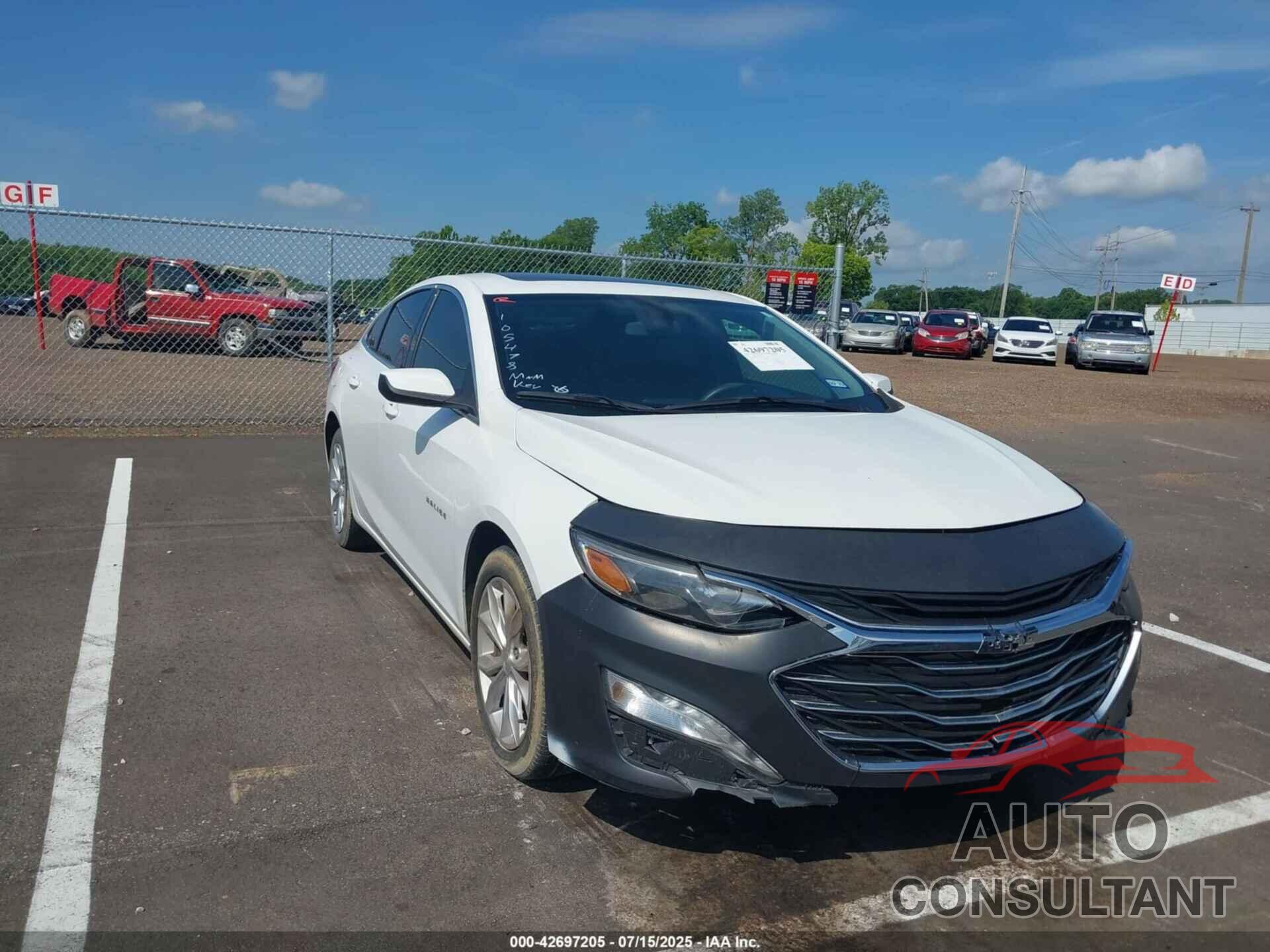 CHEVROLET MALIBU 2020 - 1G1ZD5ST3LF105478