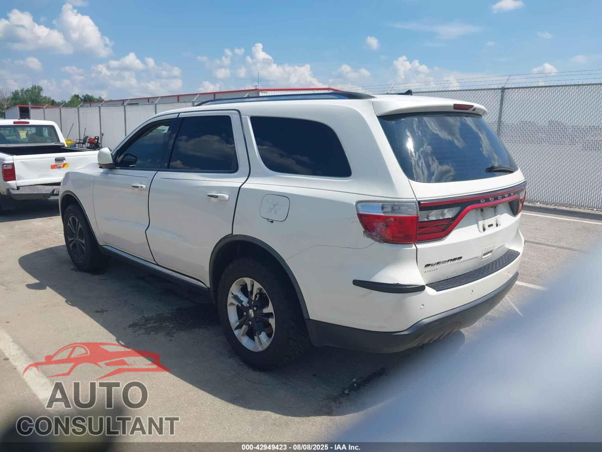DODGE DURANGO 2011 - 1D4RE2GG4BC707579
