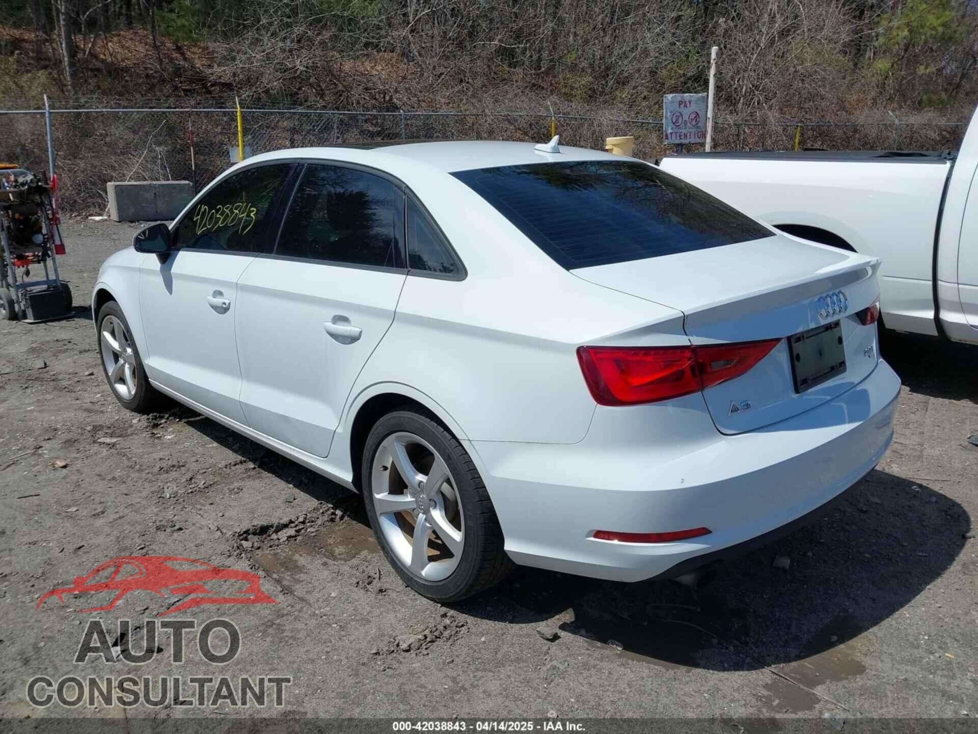 AUDI A3 2015 - WAUBFGFF0F1006716