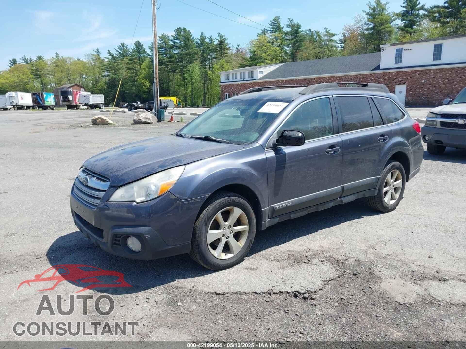 SUBARU OUTBACK 2014 - 4S4BRBDC4E3289870