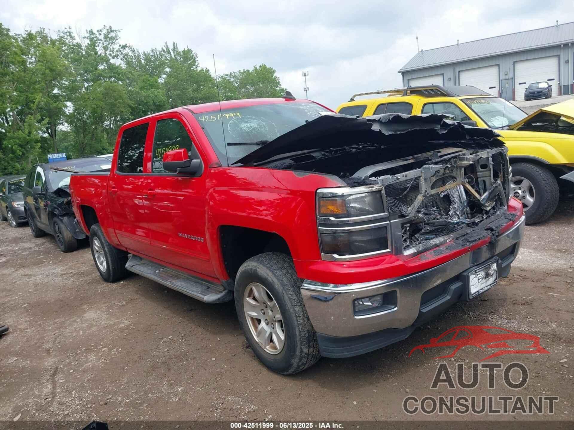 CHEVROLET SILVERADO 1500 2015 - 3GCPCREH6FG141586