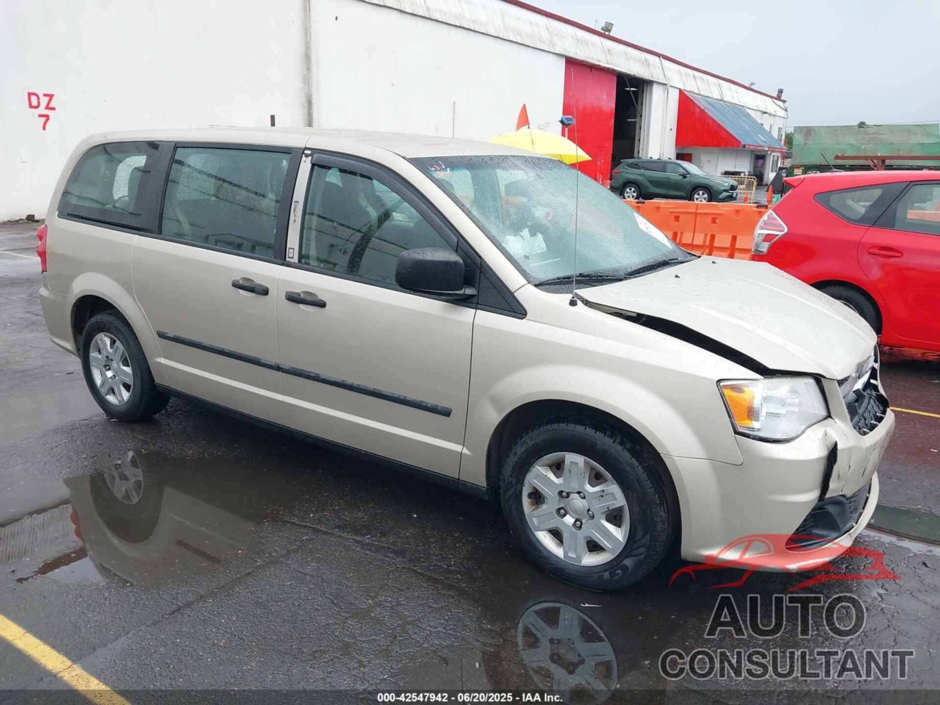 DODGE GRAND CARAVAN 2013 - 2C4RDGBG2DR507962