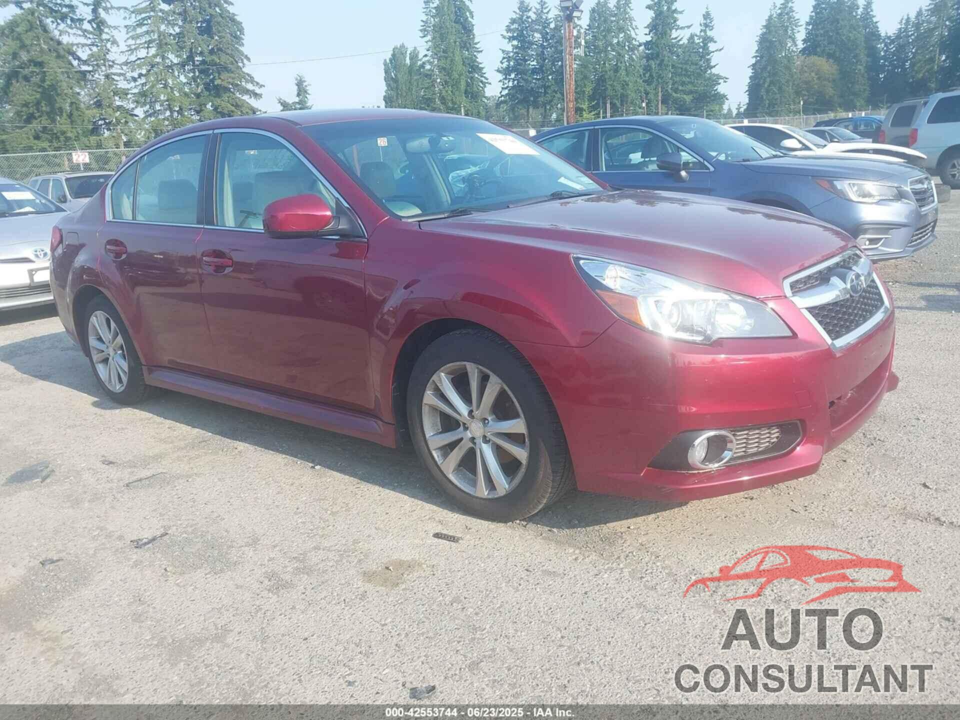 SUBARU LEGACY 2014 - 4S3BMBL68E3024190