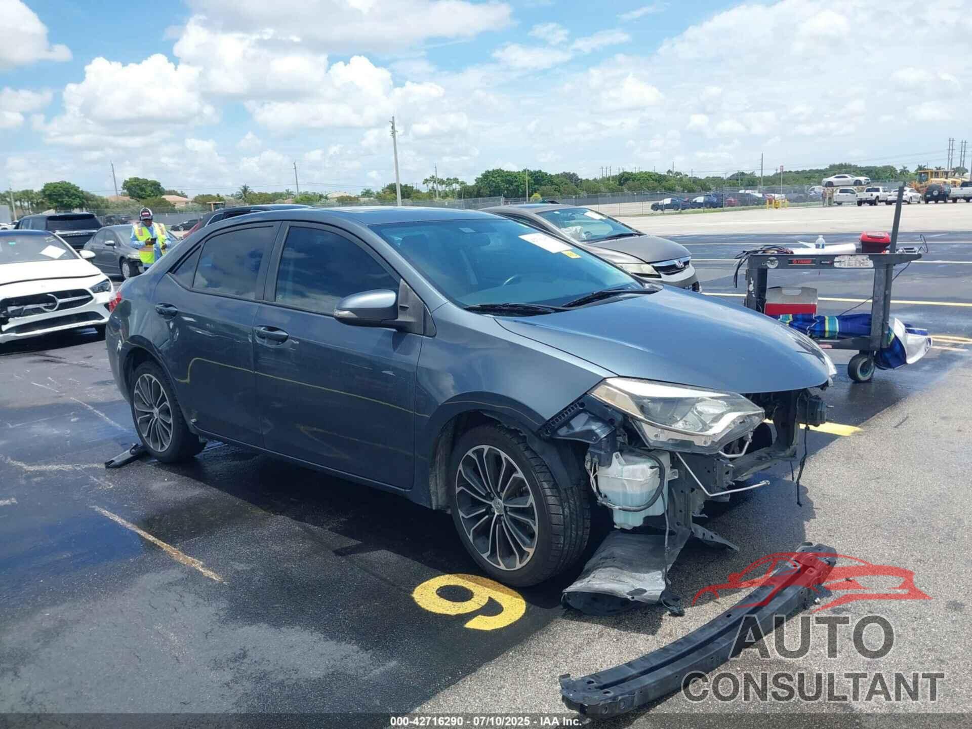 TOYOTA COROLLA 2016 - 2T1BURHE2GC695664