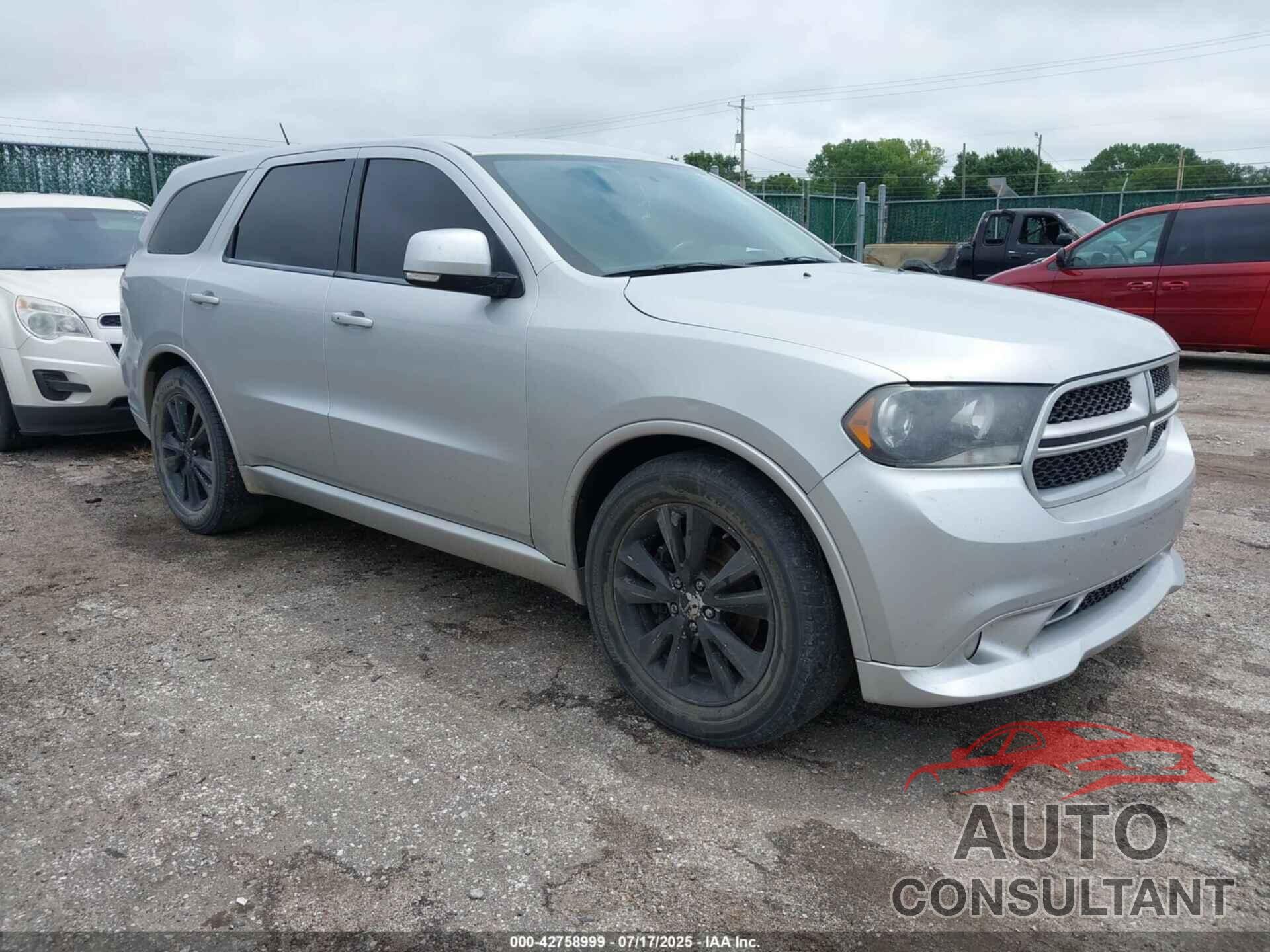 DODGE DURANGO 2012 - 1C4SDJCT4CC294899