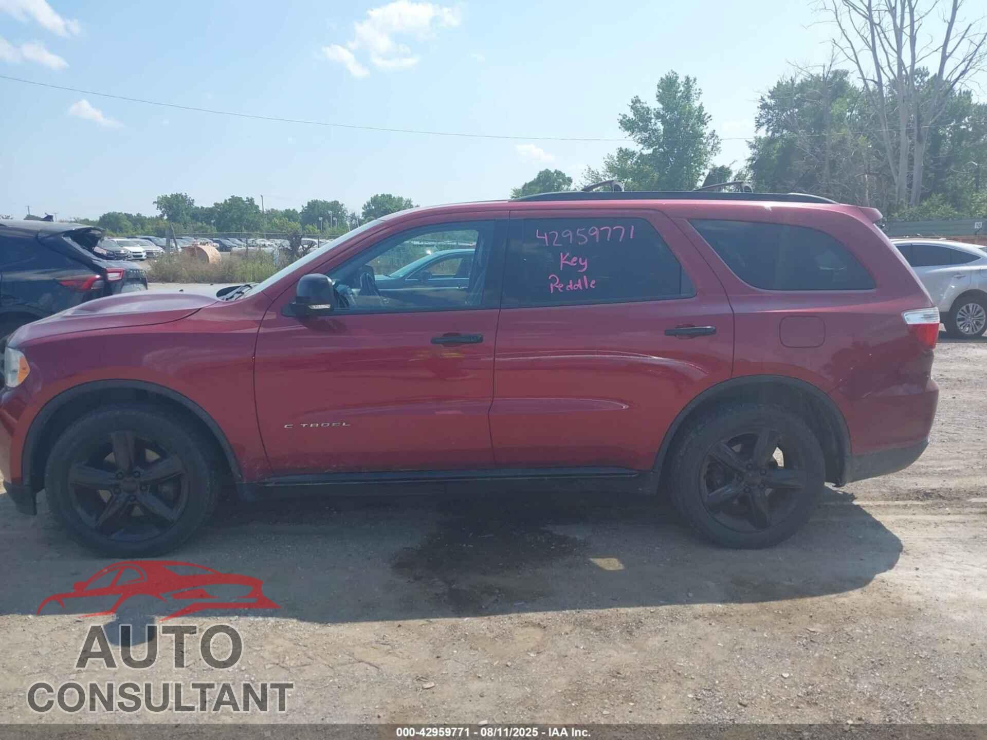 DODGE DURANGO 2013 - 1C4RDJEG1DC681085