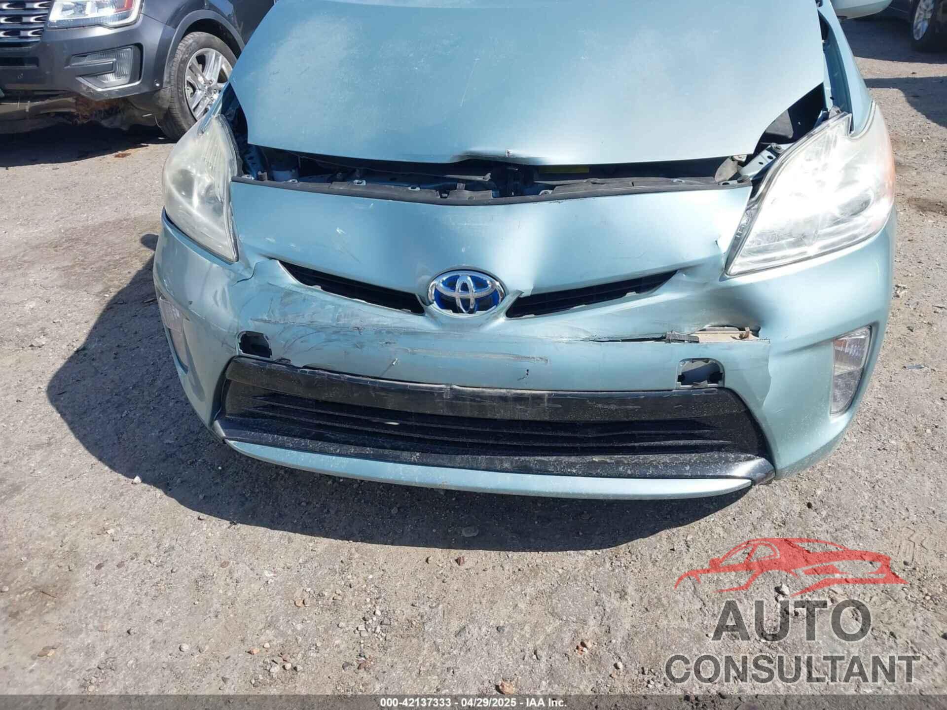 TOYOTA PRIUS 2013 - JTDKN3DU7D1616318