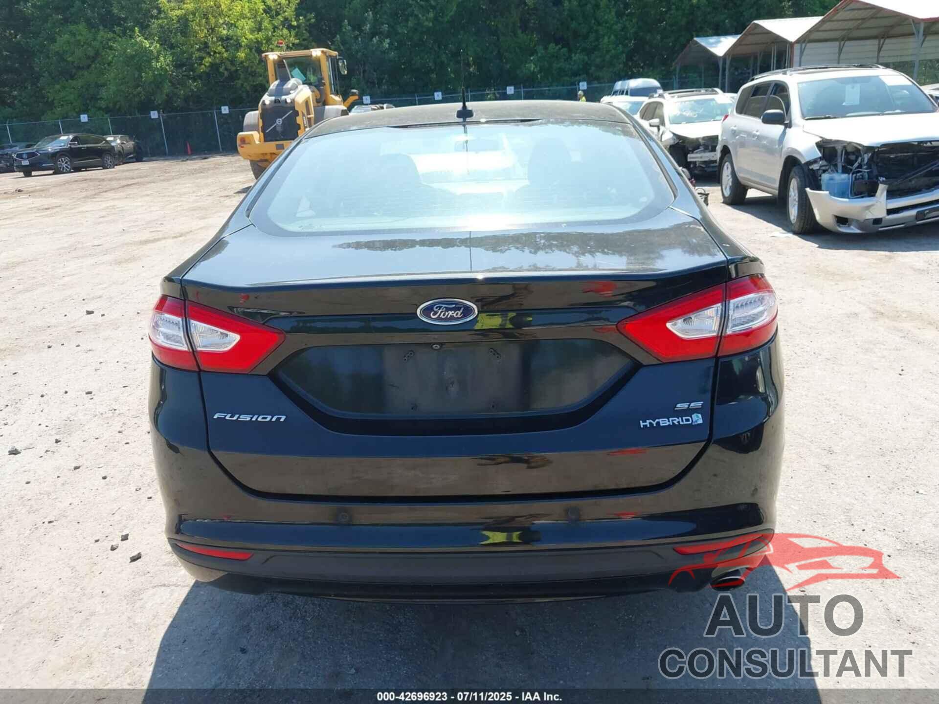 FORD FUSION HYBRID 2016 - 3FA6P0LU7GR311915
