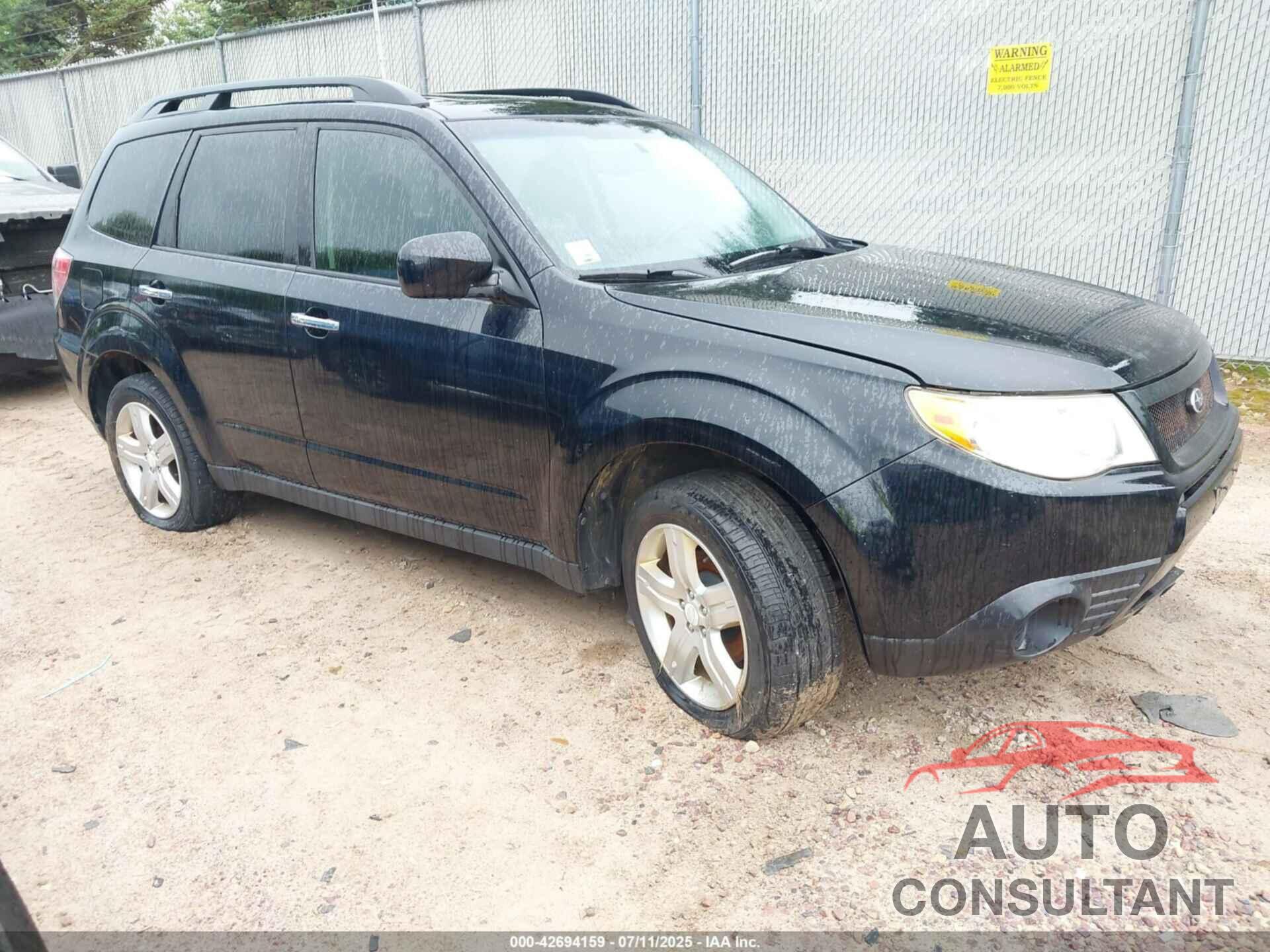 SUBARU FORESTER 2009 - JF2SH63689H787607