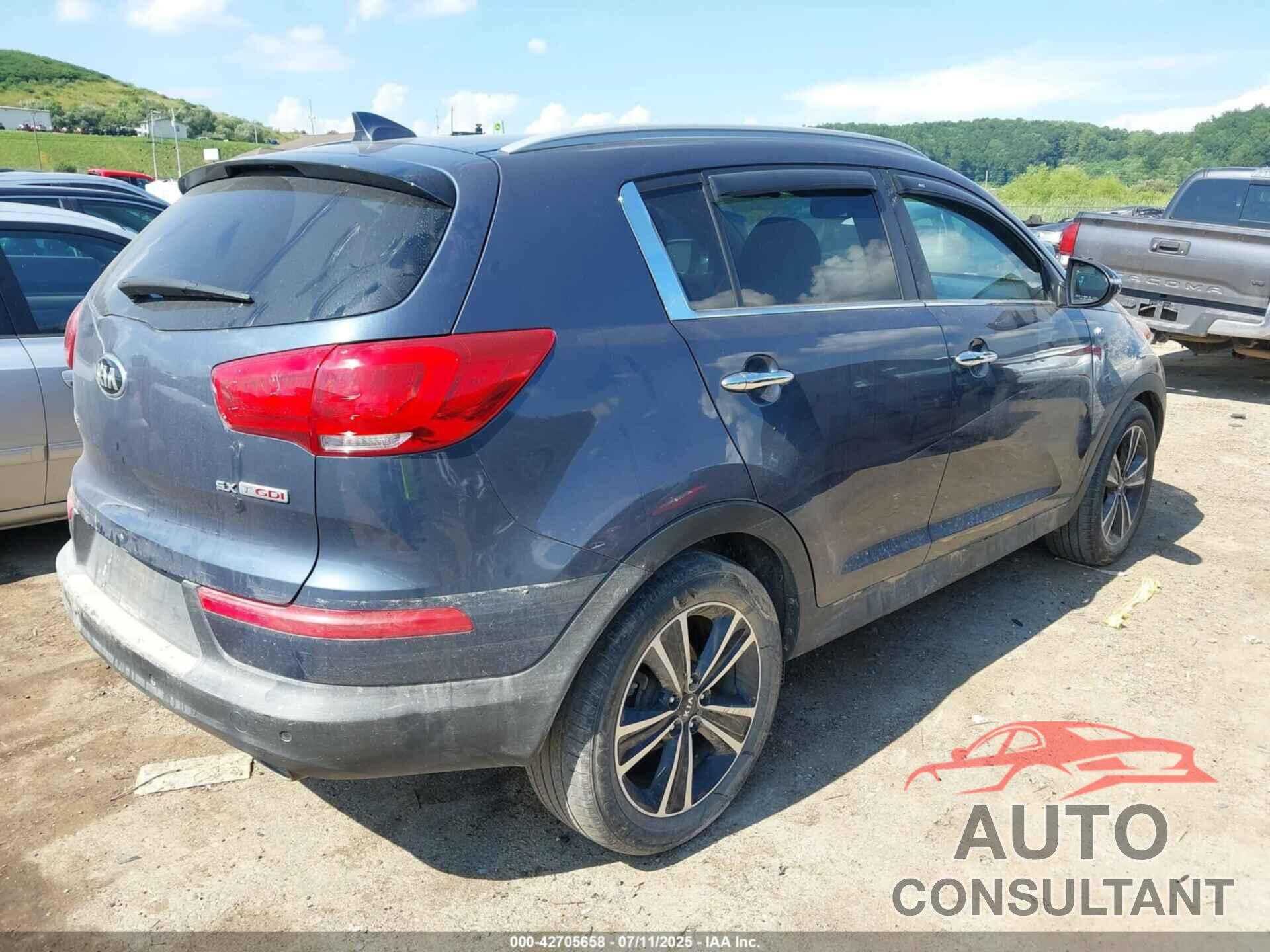 KIA SPORTAGE 2016 - KNDPCCA6XG7815656