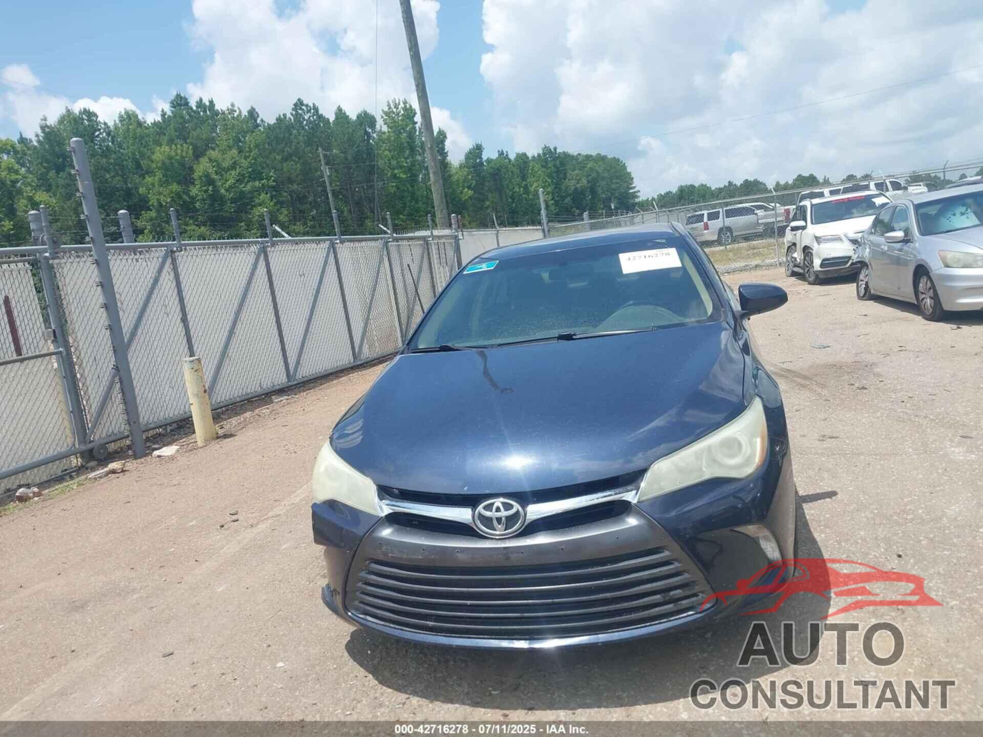 TOYOTA CAMRY 2015 - 4T4BF1FK0FR483742