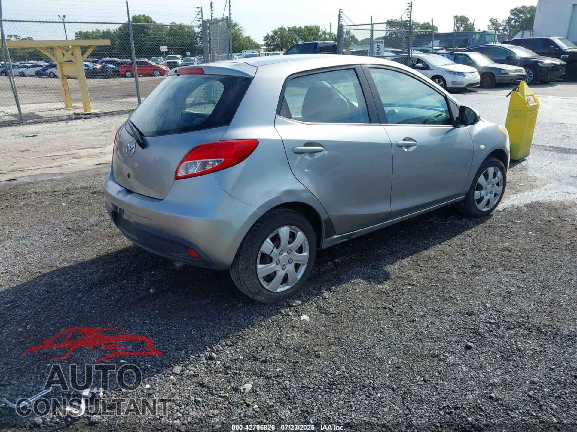 MAZDA MAZDA2 2014 - JM1DE1KY8E0174529