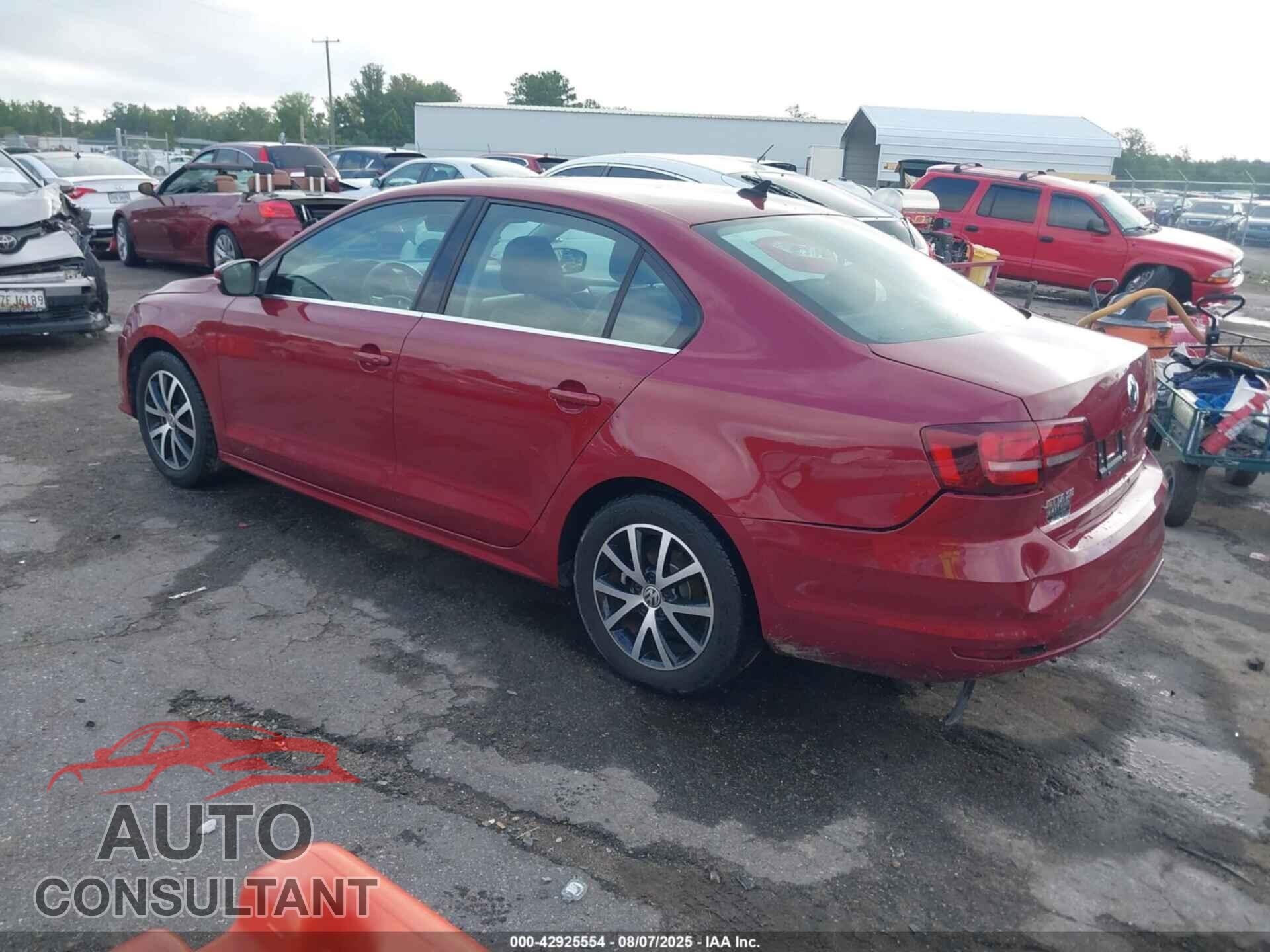 VOLKSWAGEN JETTA 2017 - 3VWDB7AJ3HM314940