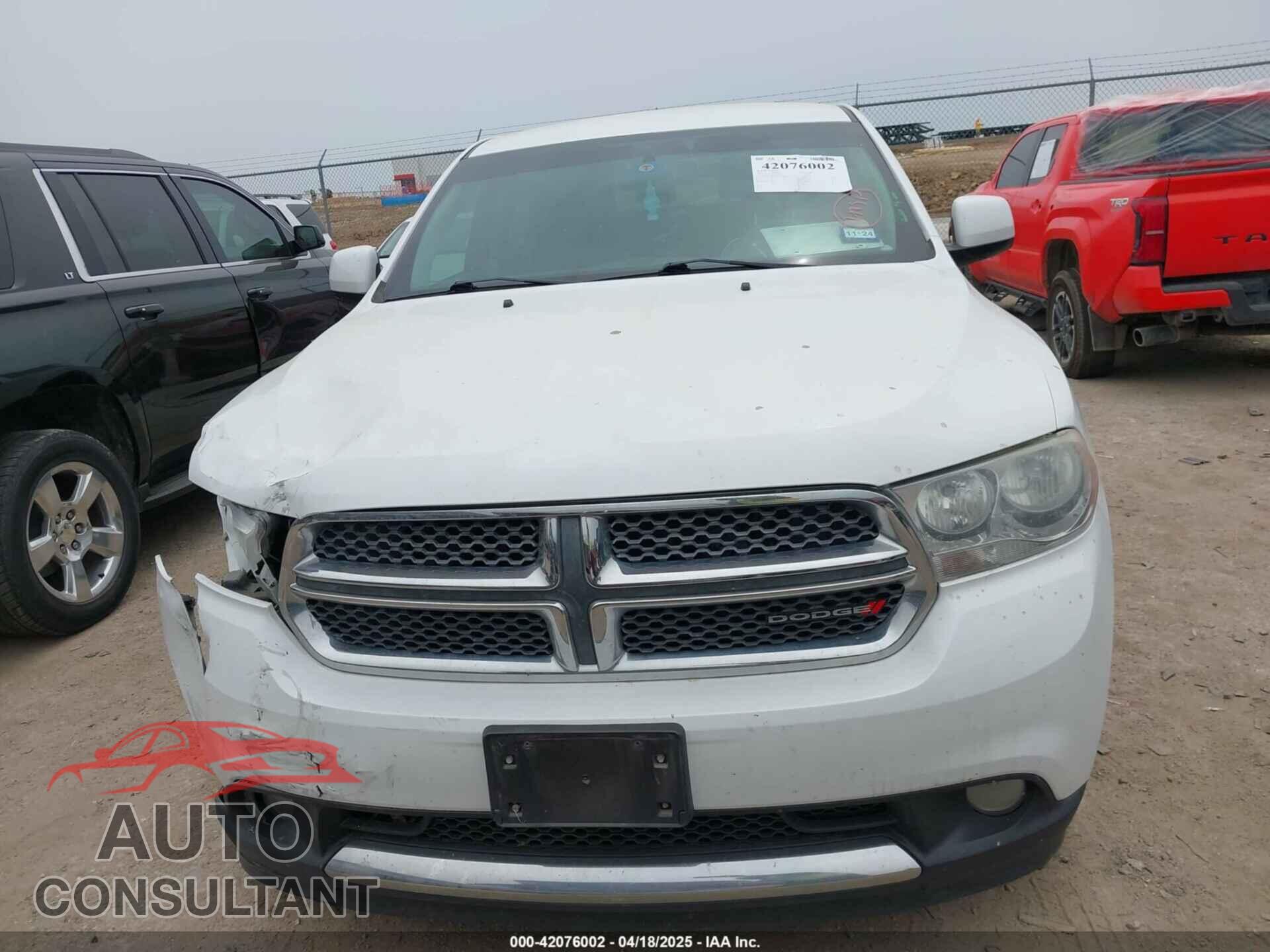 DODGE DURANGO 2013 - 1C4RDHAG4DC598250