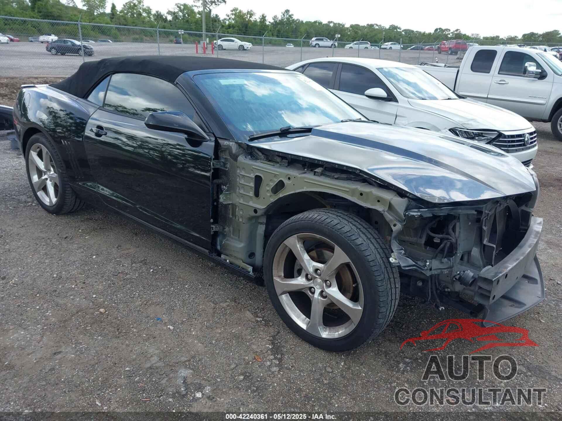 CHEVROLET CAMARO 2013 - 2G1FC3D30D9235090