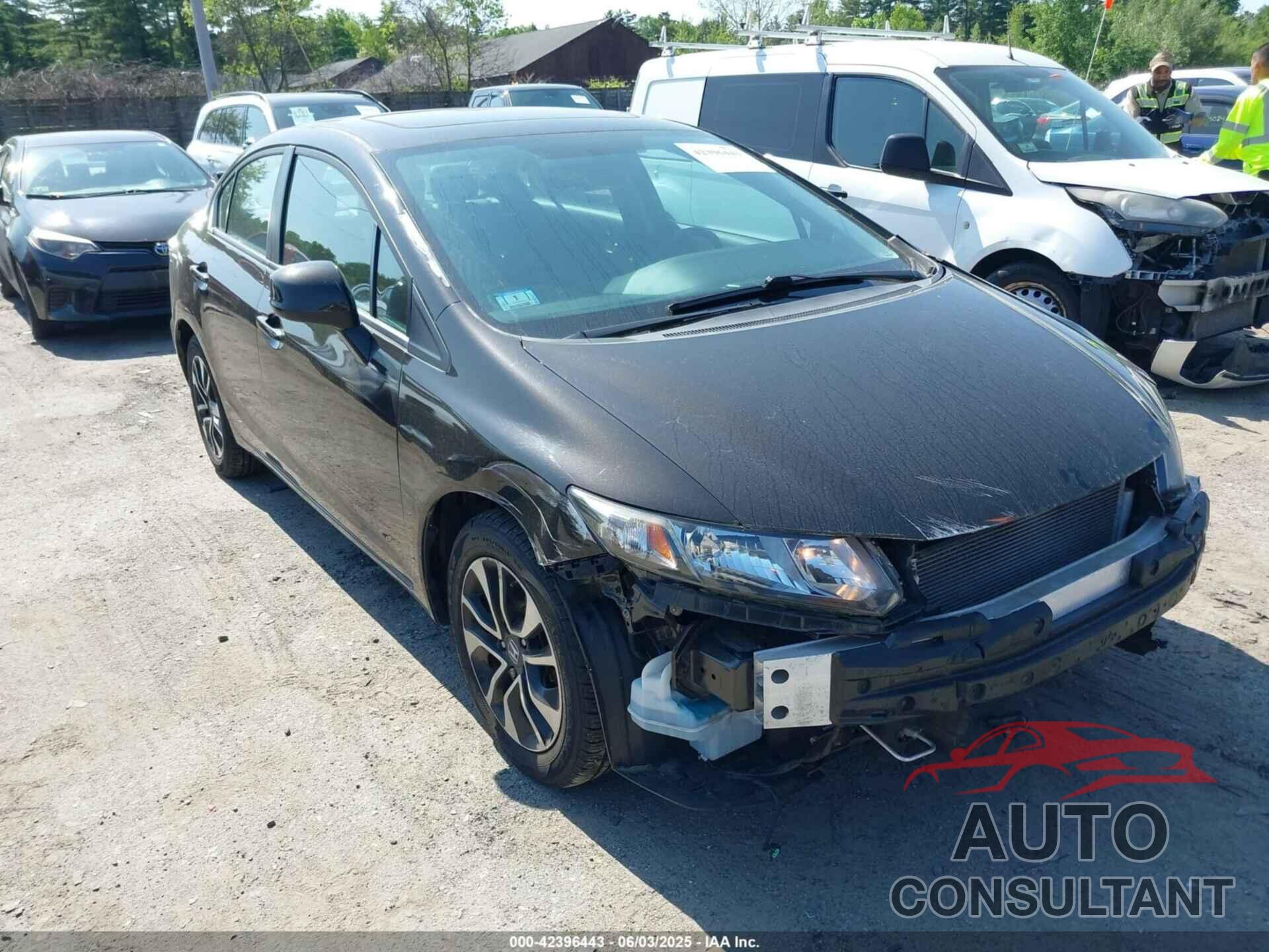 HONDA CIVIC 2013 - 19XFB2F99DE264868