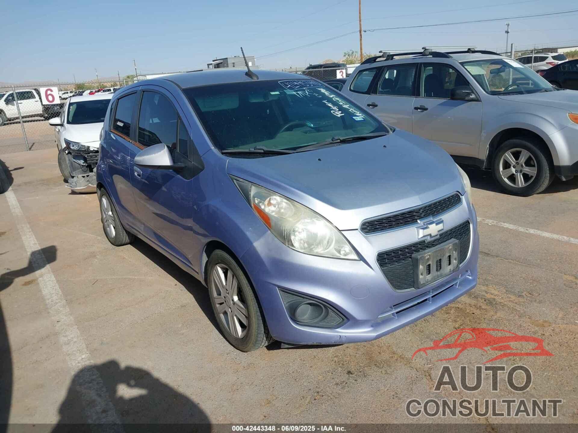 CHEVROLET SPARK 2014 - KL8CB6S90EC591712