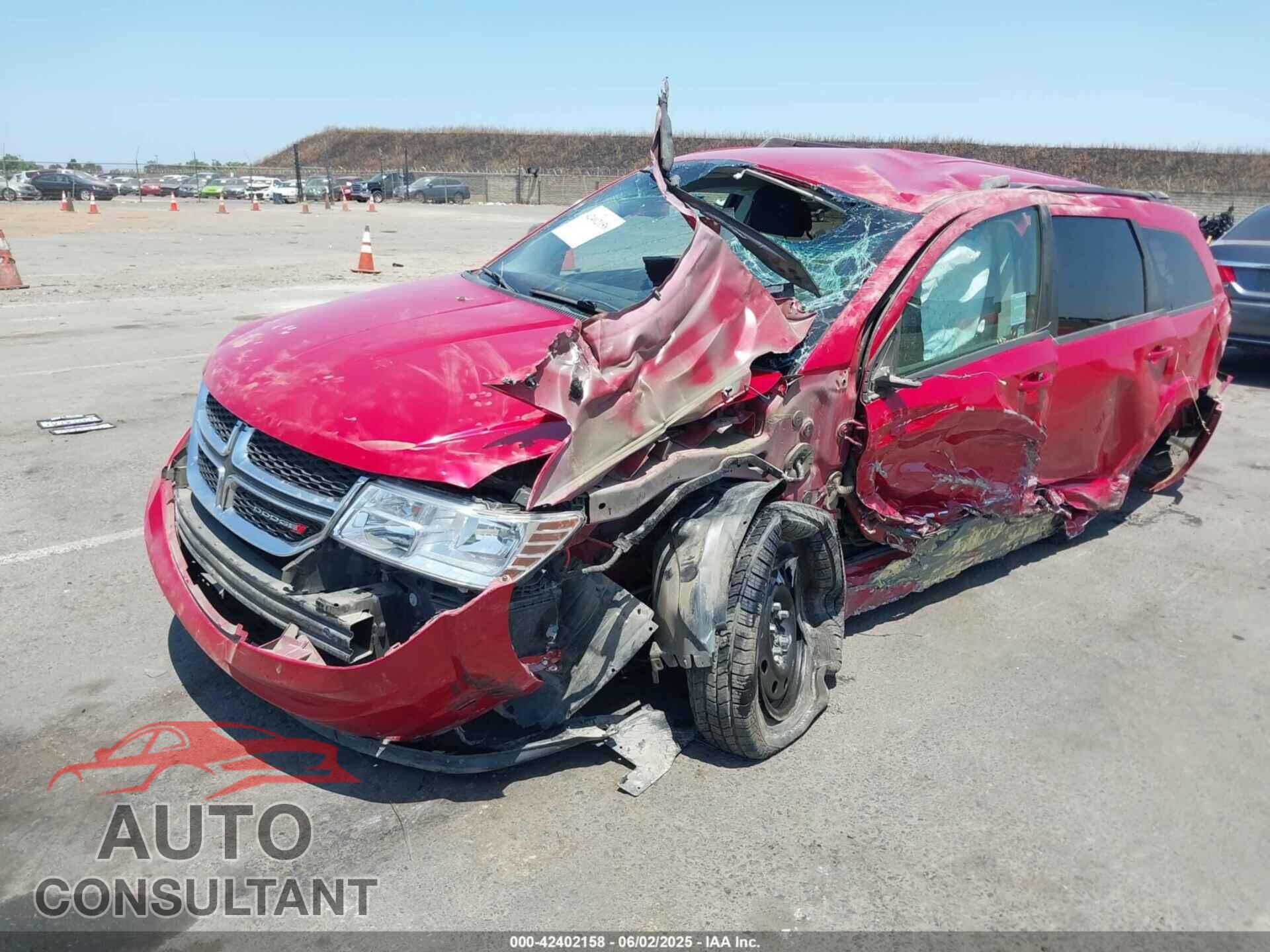 DODGE JOURNEY 2016 - 3C4PDCAB9GT249592
