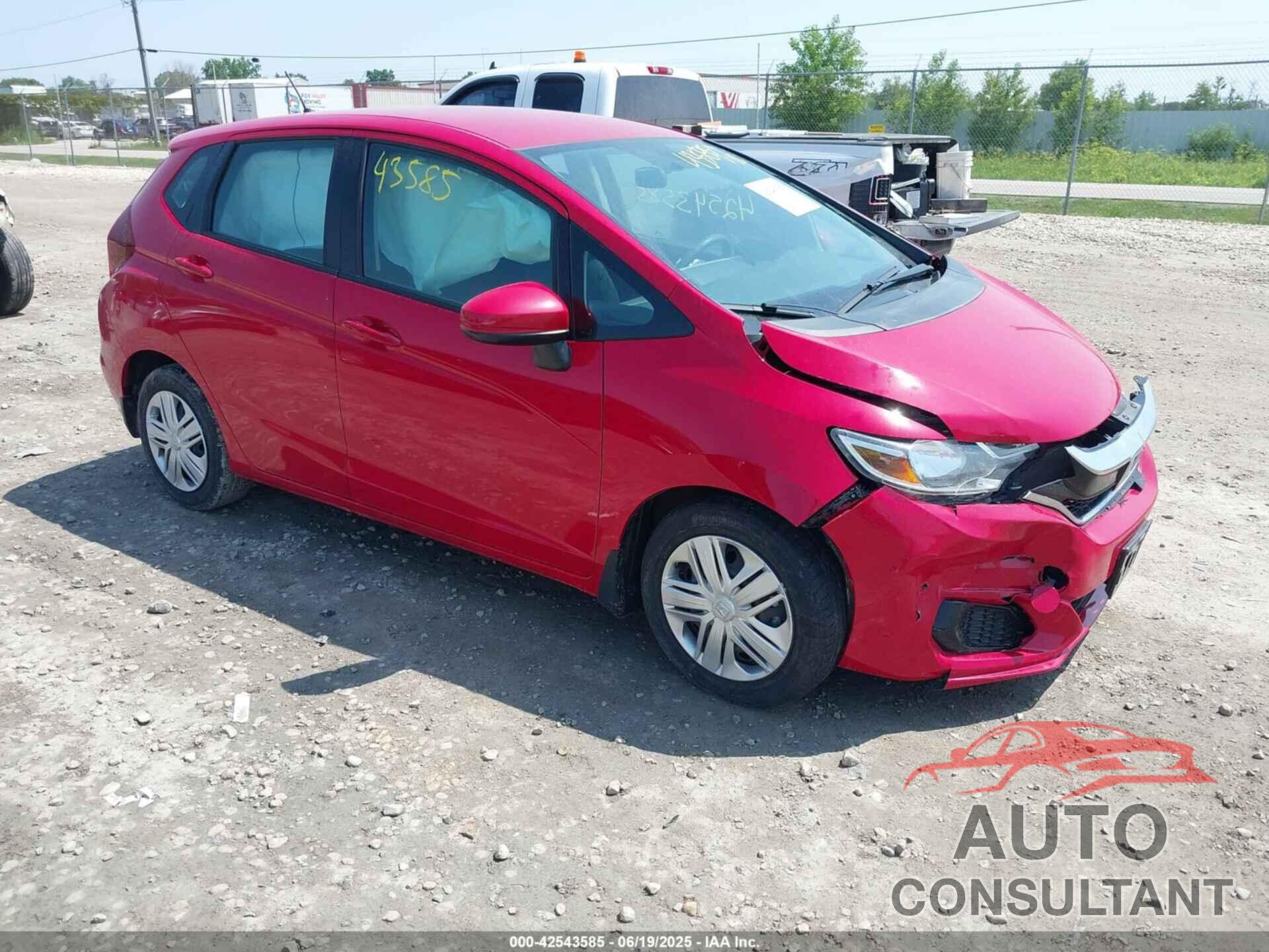 HONDA FIT 2019 - 3HGGK5H47KM732365