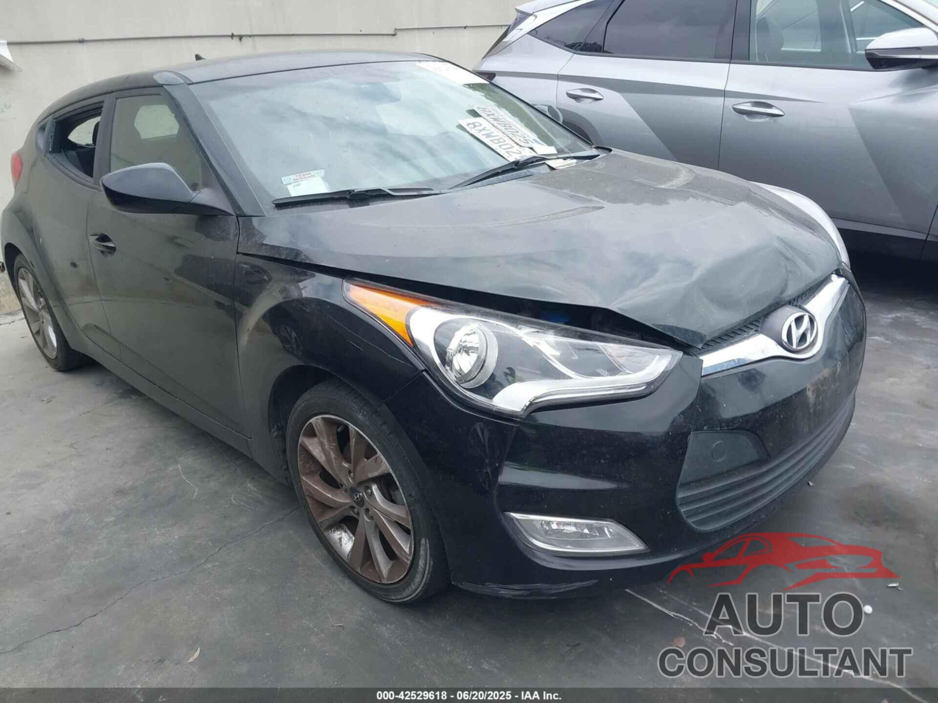 HYUNDAI VELOSTER 2017 - KMHTC6AD3HU311429