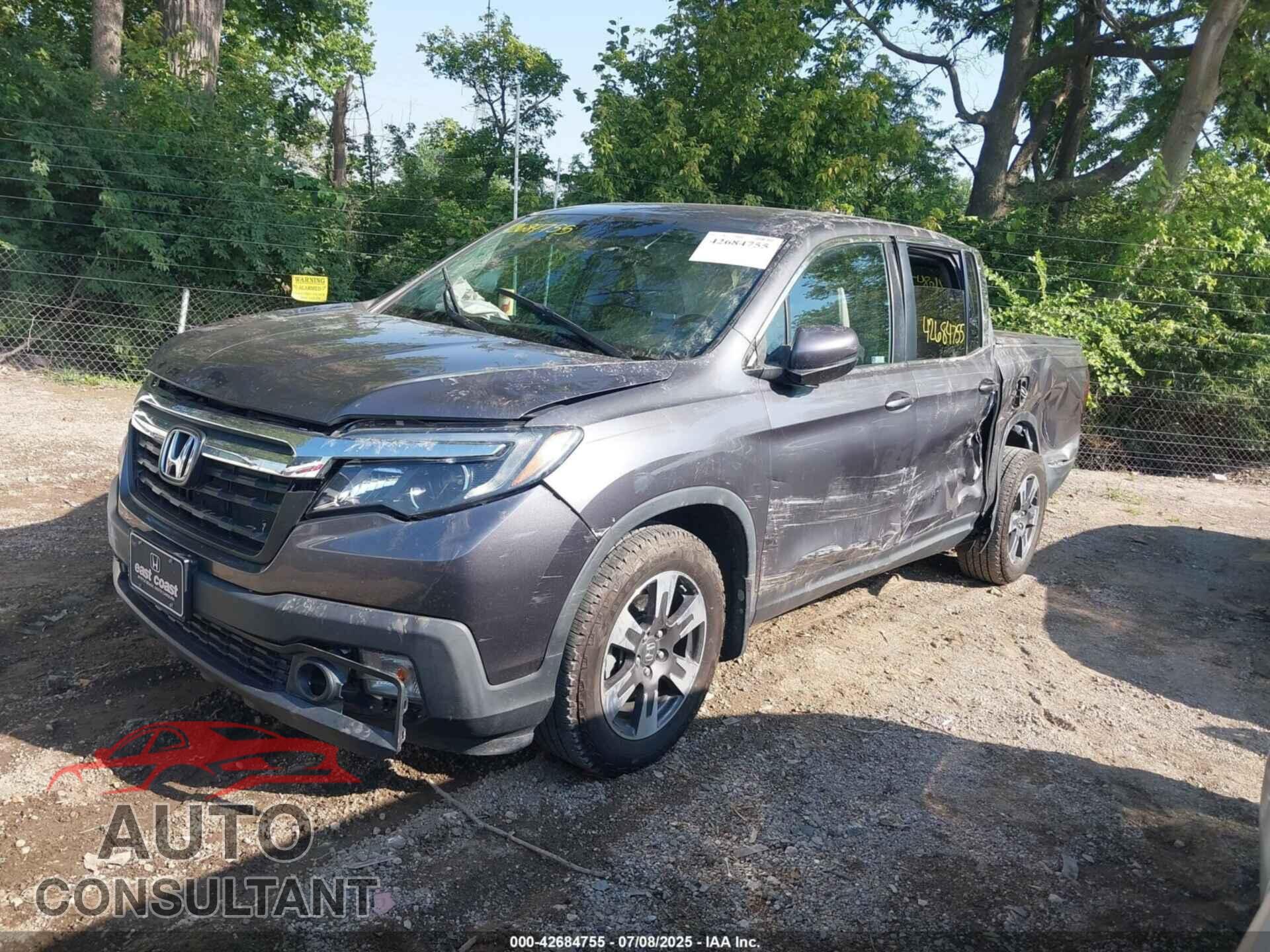 HONDA RIDGELINE 2019 - 5FPYK2F58KB008421