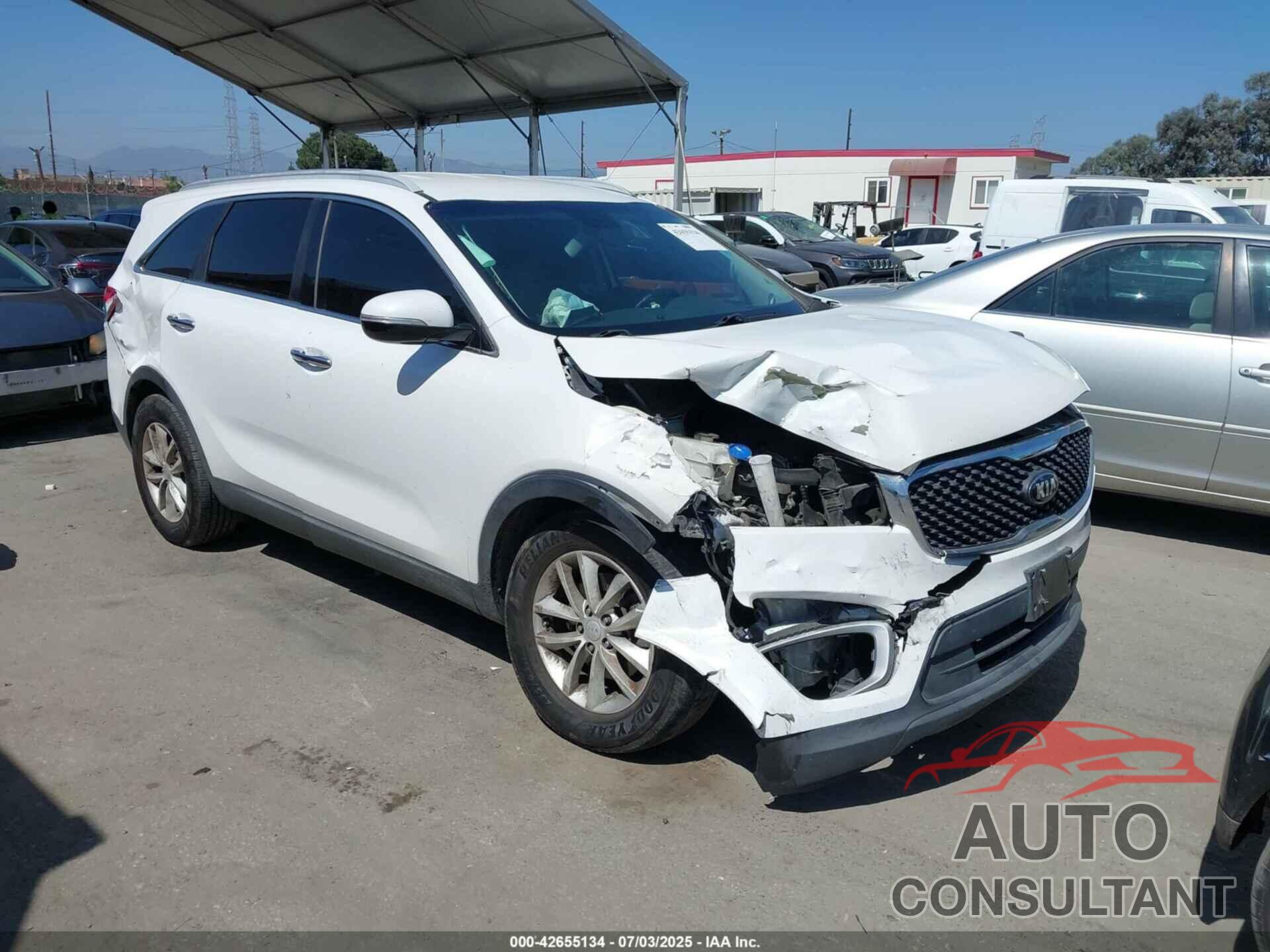 KIA SORENTO 2016 - 5XYPG4A33GG097614