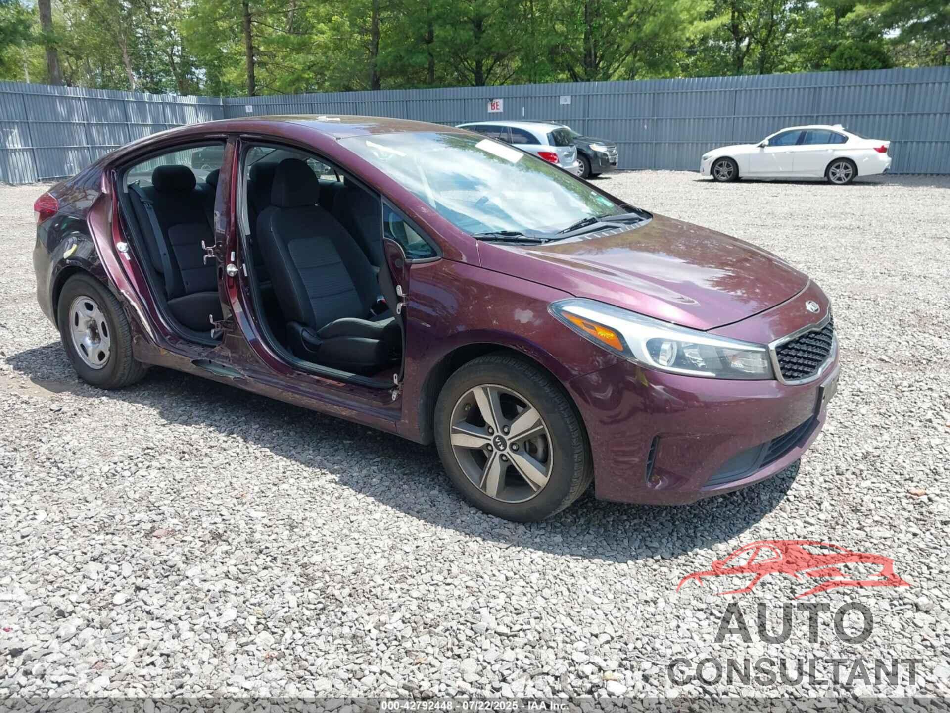 KIA FORTE 2018 - 3KPFL4A74JE265680