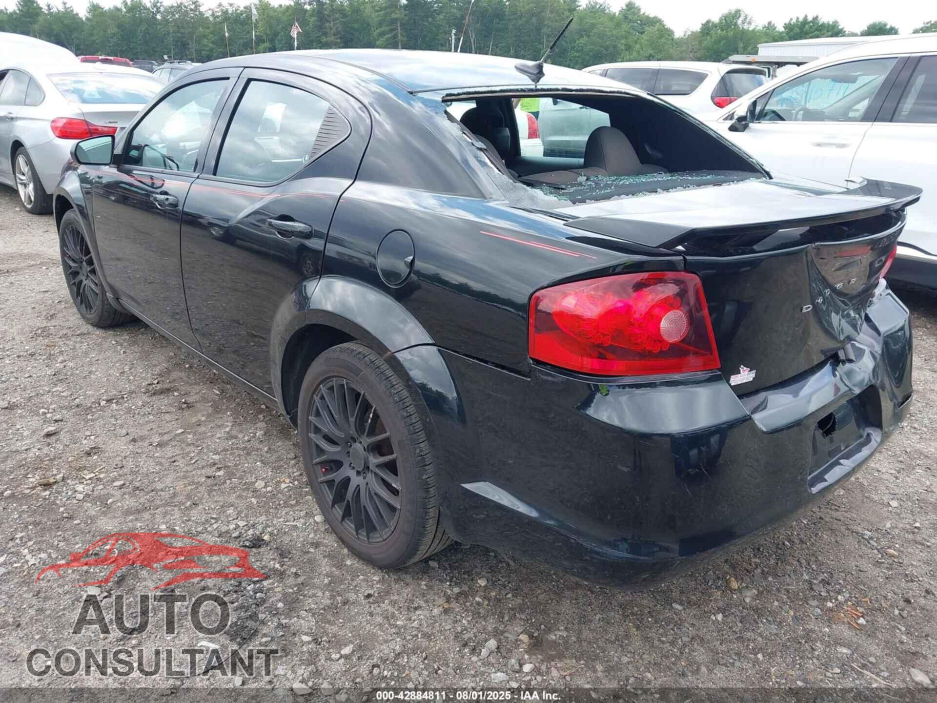 DODGE AVENGER 2013 - 1C3CDZAB2DN568351