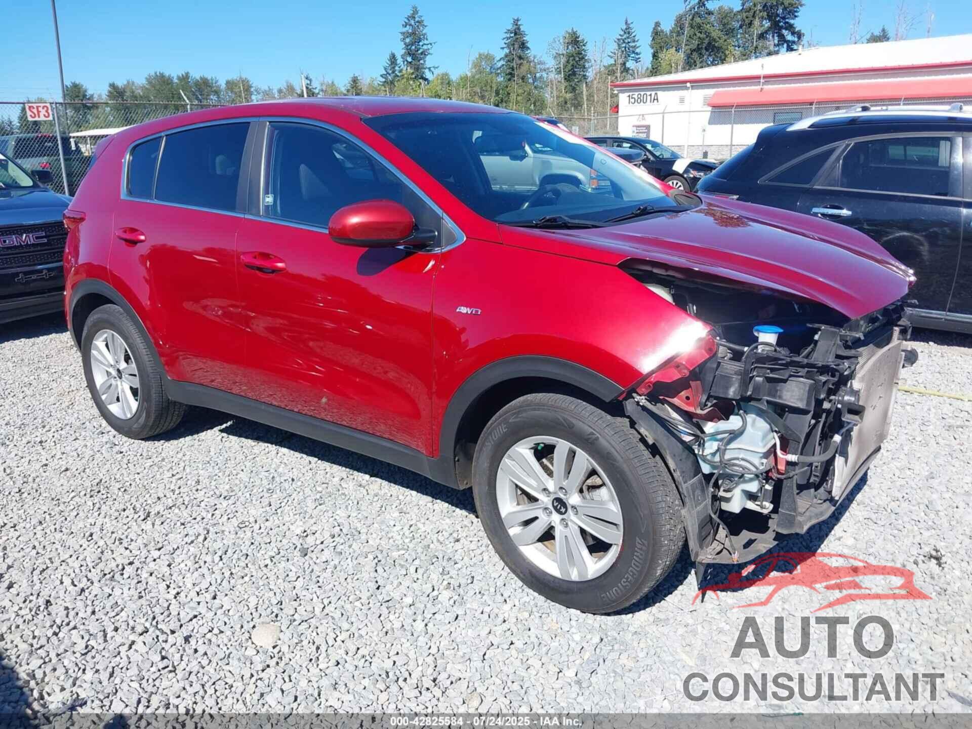 KIA SPORTAGE 2017 - KNDPMCAC4H7055163