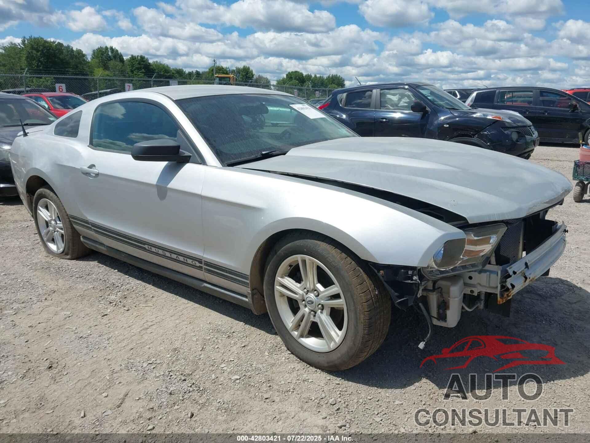 FORD MUSTANG 2010 - 1ZVBP8AN2A5132045