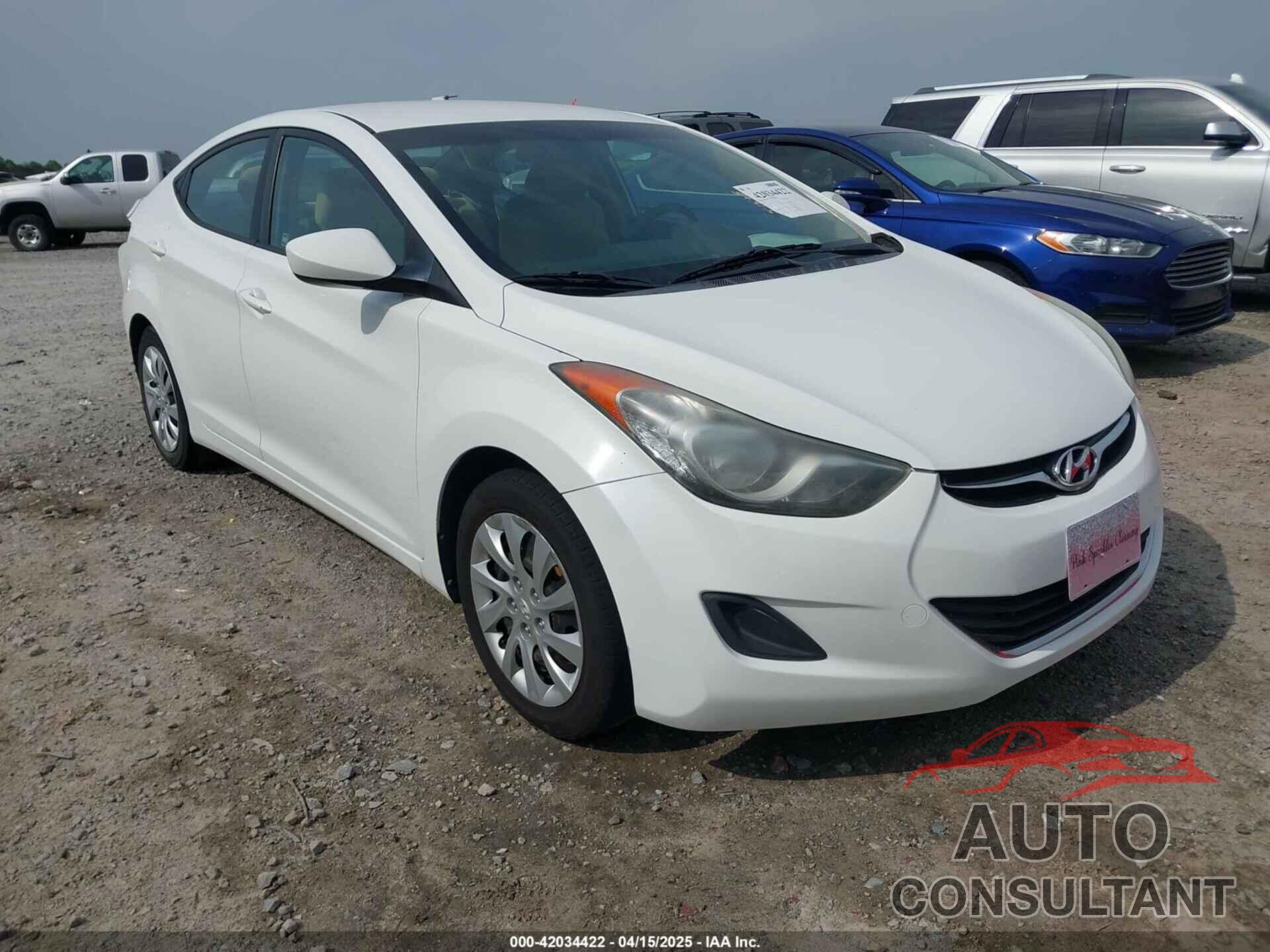HYUNDAI ELANTRA 2011 - 5NPDH4AE3BH033821