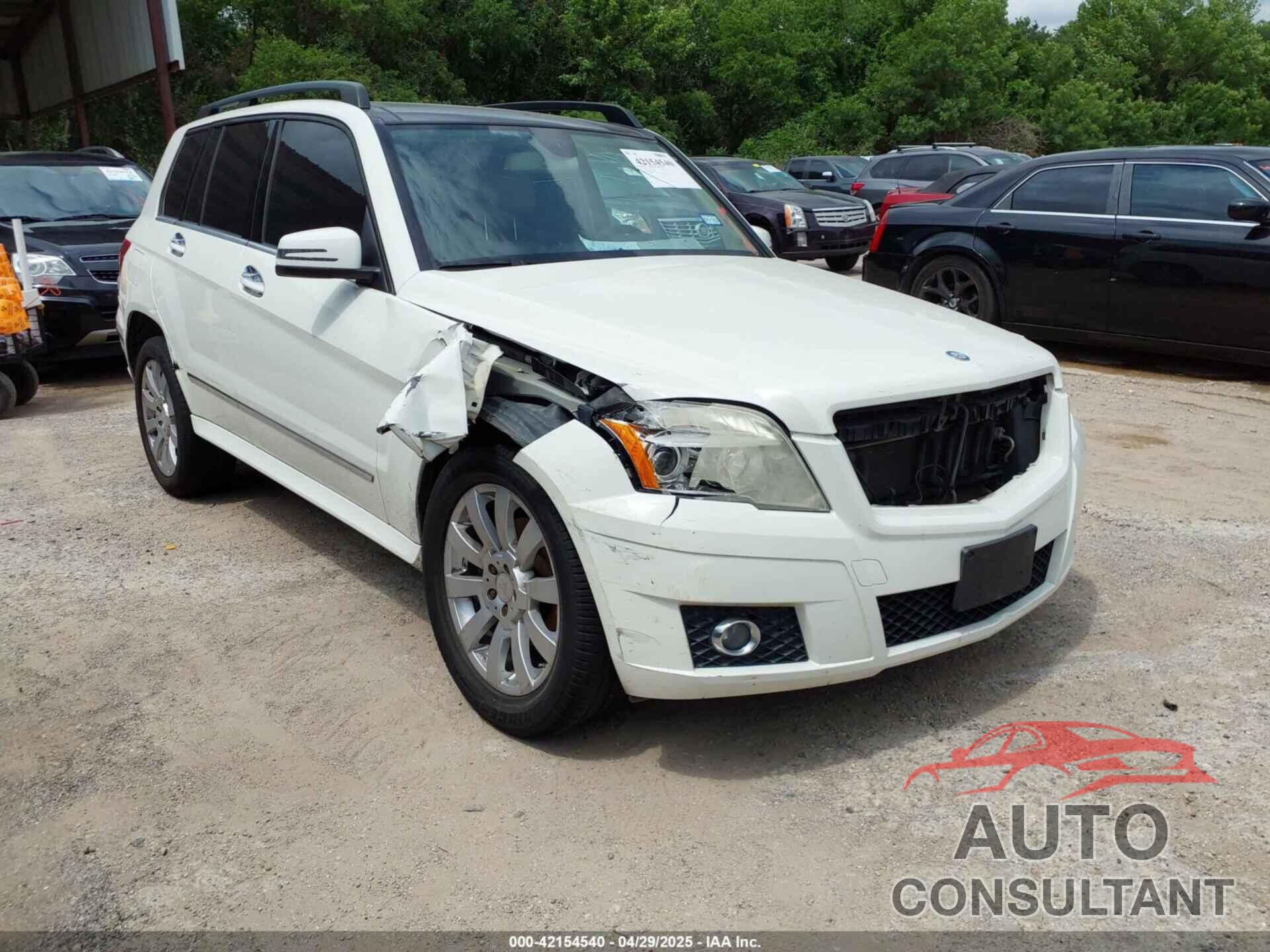 MERCEDES-BENZ GLK 350 2012 - WDCGG8HB4CF907442