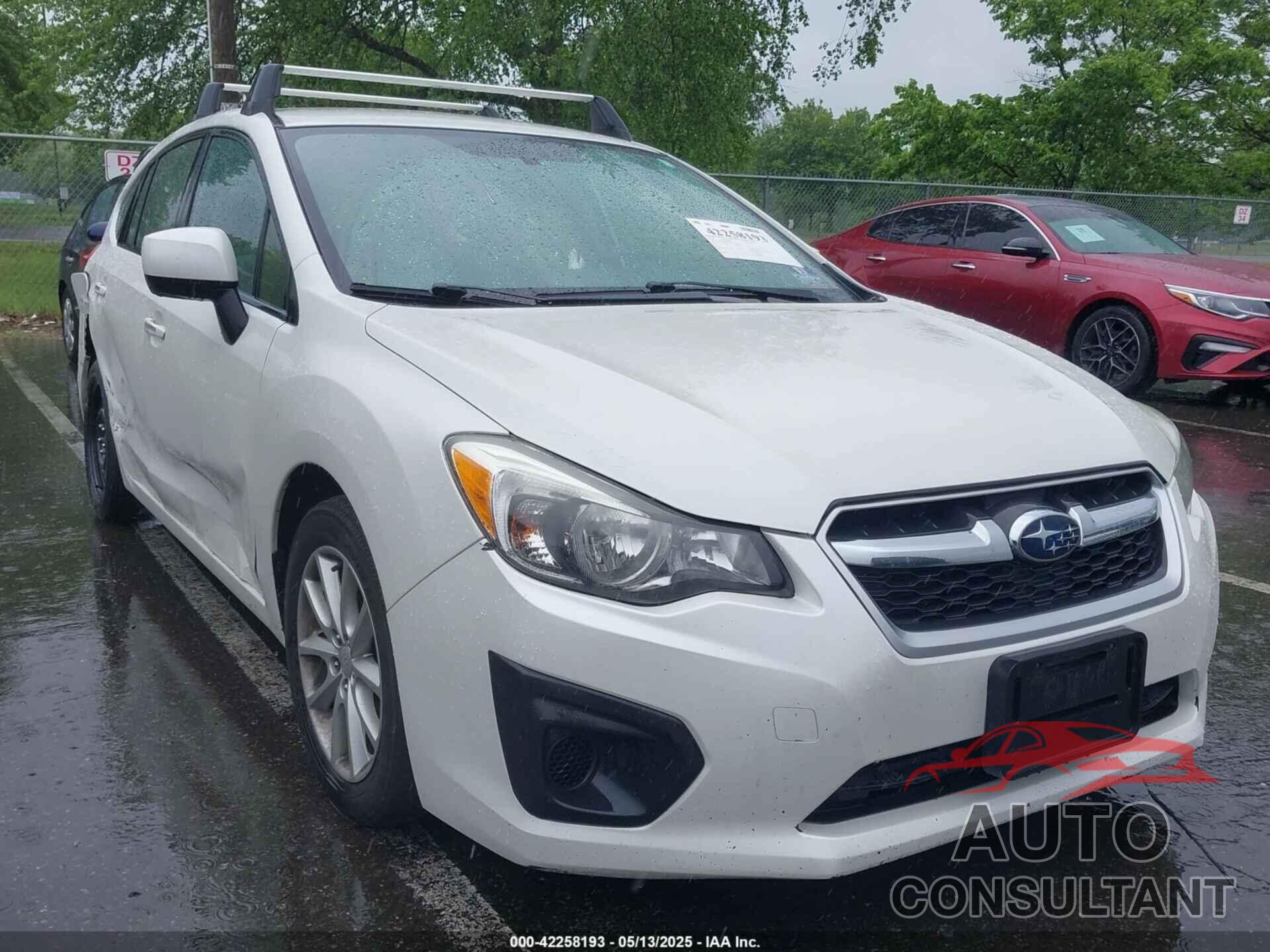 SUBARU IMPREZA 2014 - JF1GPAC68E8310797