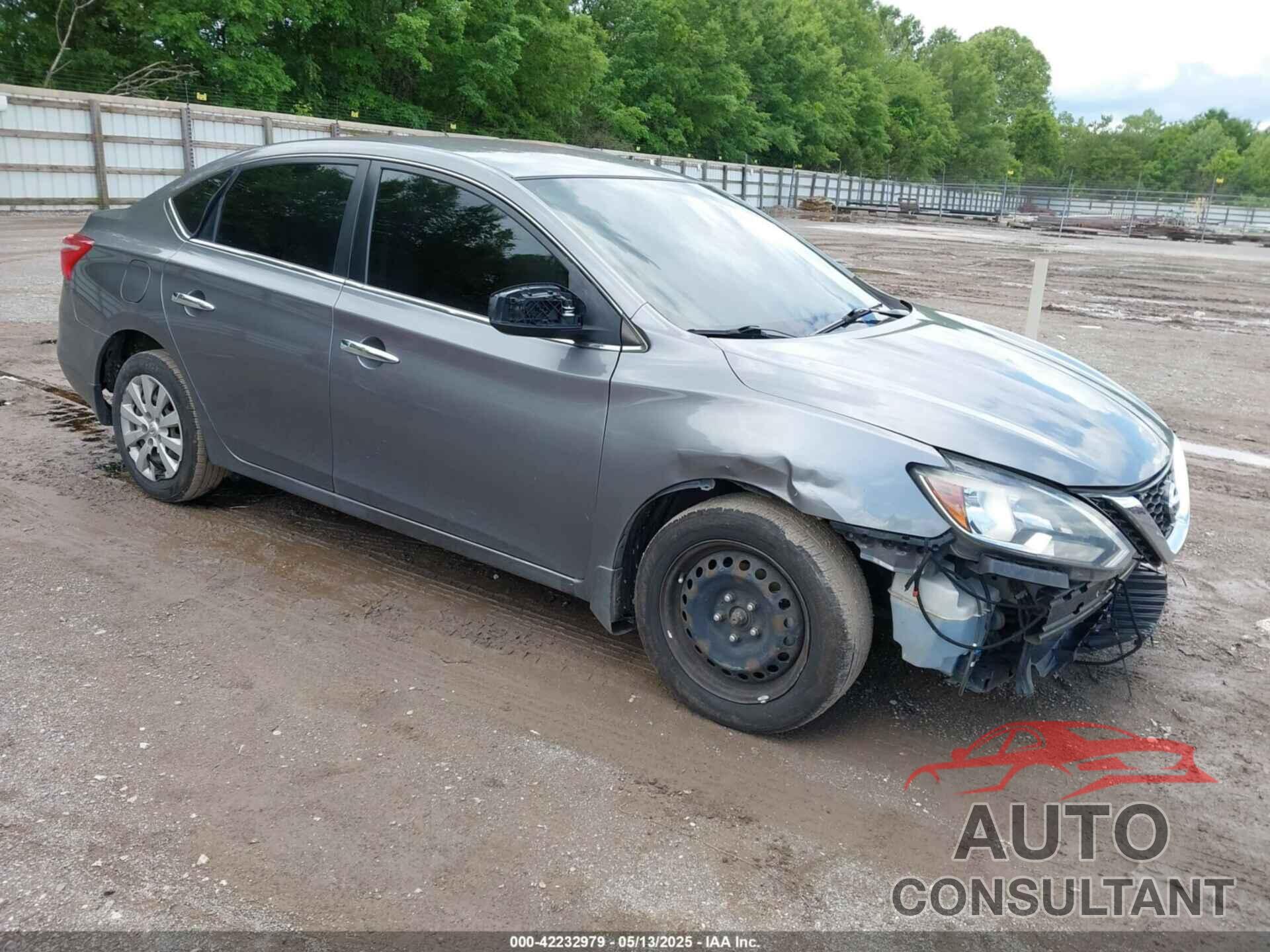 NISSAN SENTRA 2017 - 3N1AB7AP0HY374194