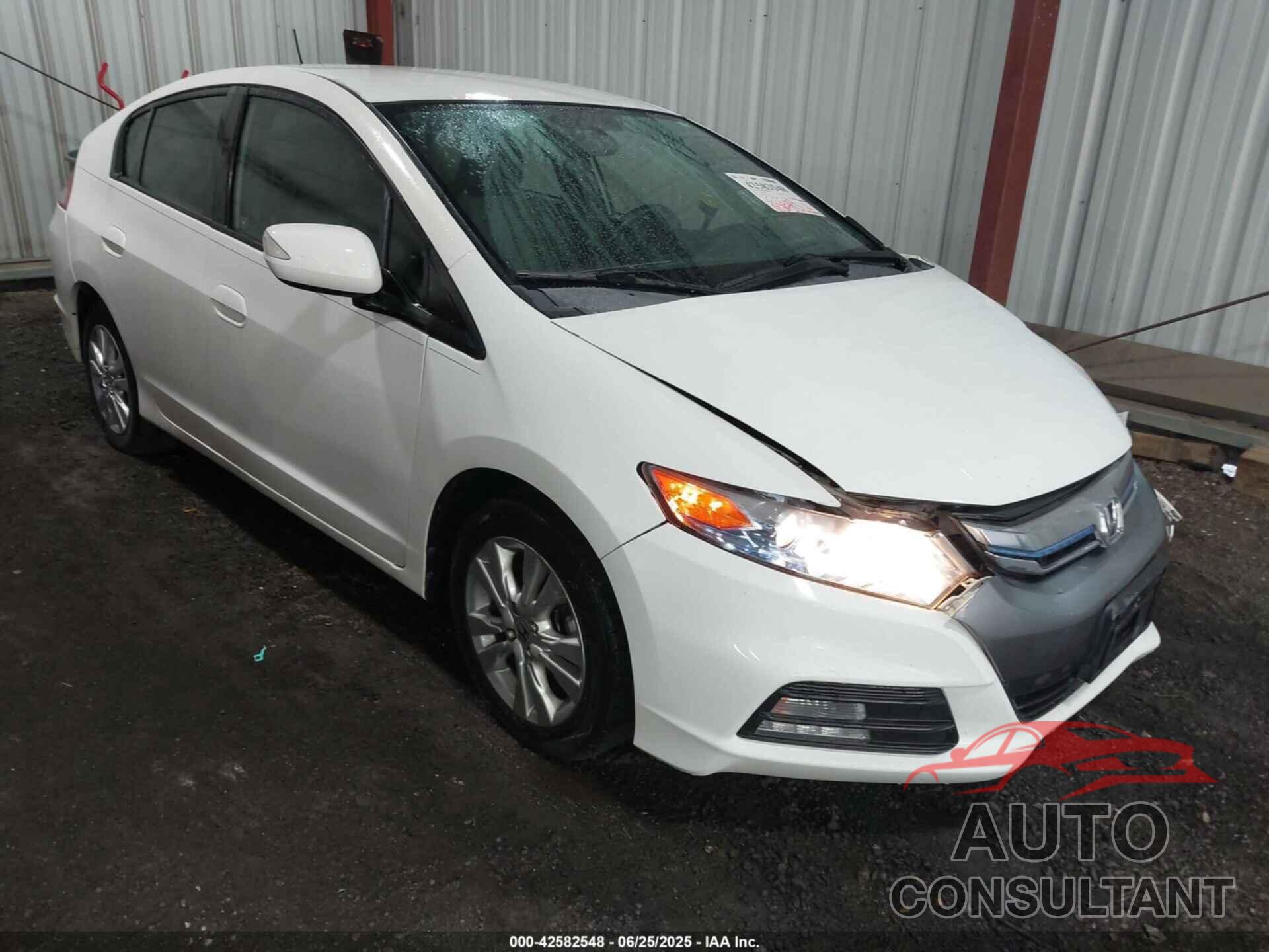 HONDA INSIGHT 2012 - JHMZE2H71CS003132