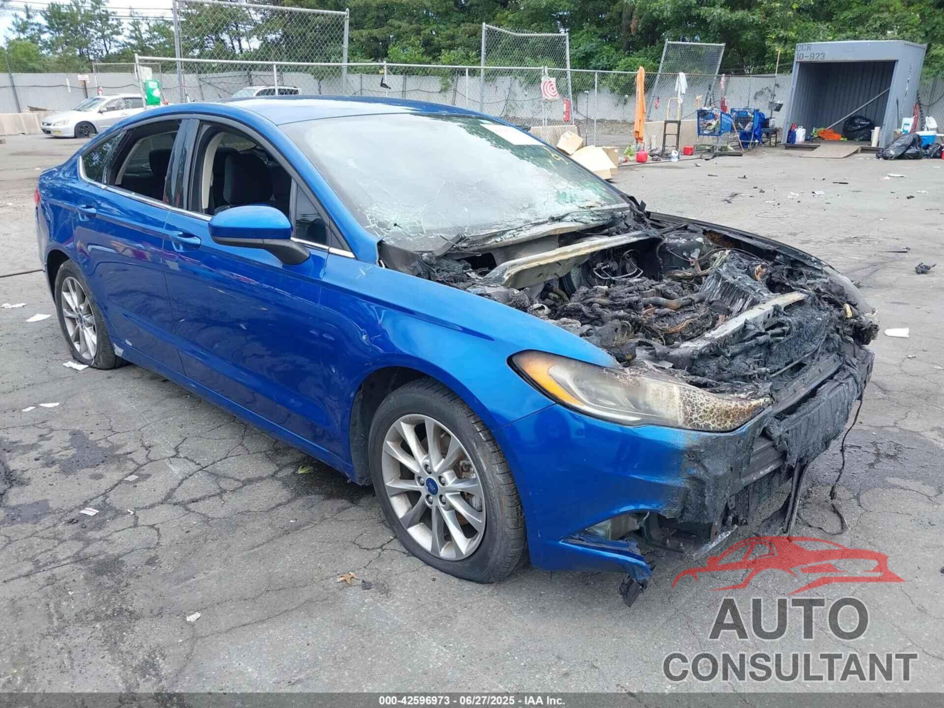 FORD FUSION 2017 - 3FA6P0HDXHR362741