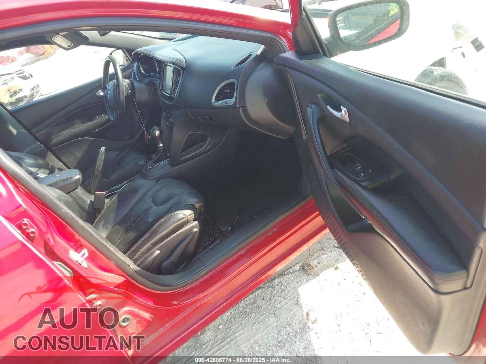 DODGE DART 2013 - 1C3CDFCH5DD182061