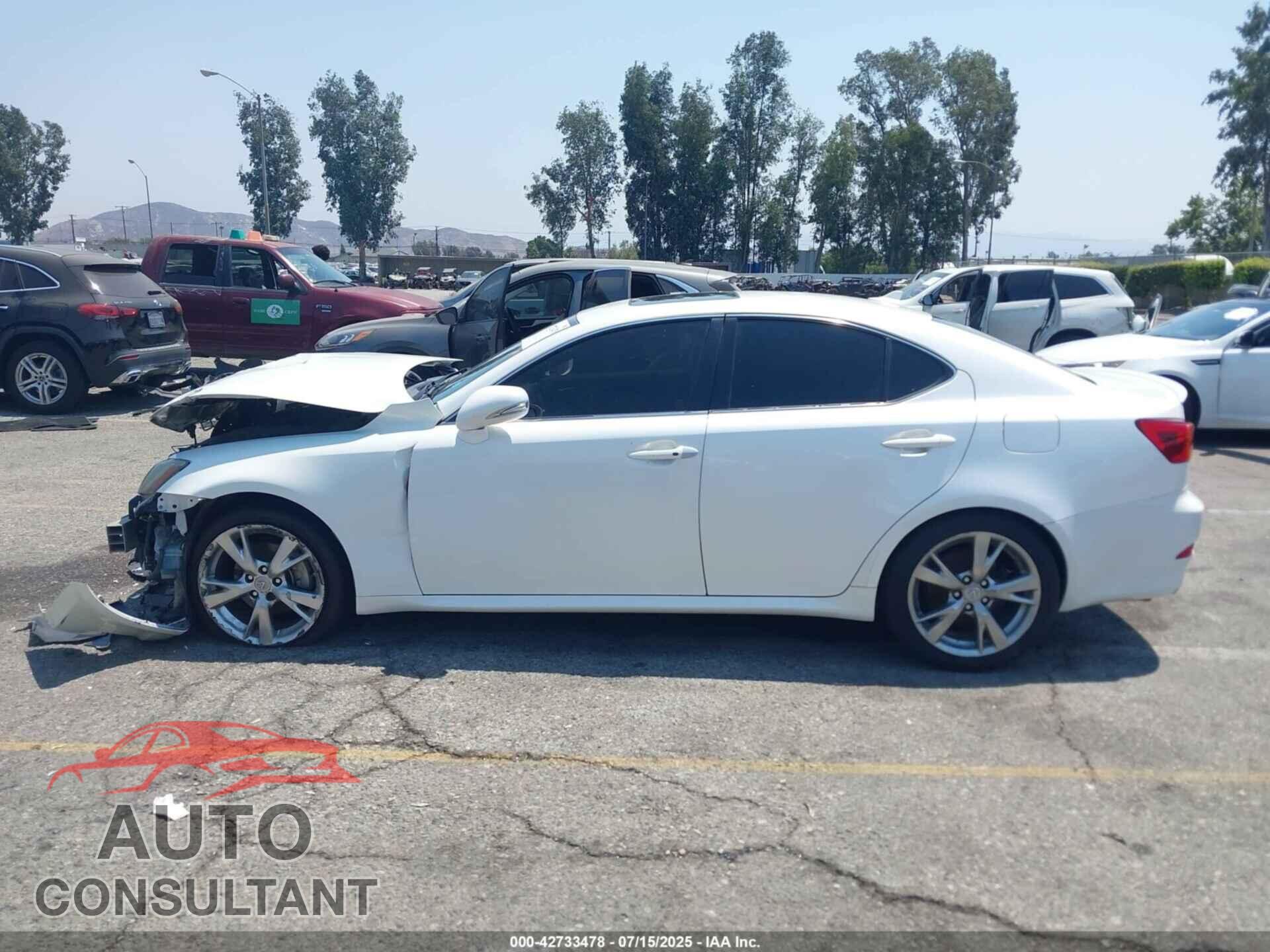 LEXUS IS 250 2009 - JTHBK262995106632