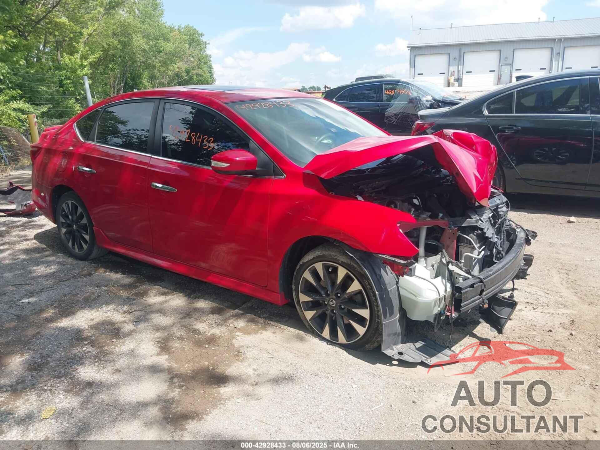 NISSAN SENTRA 2019 - 3N1CB7AP6KY256148