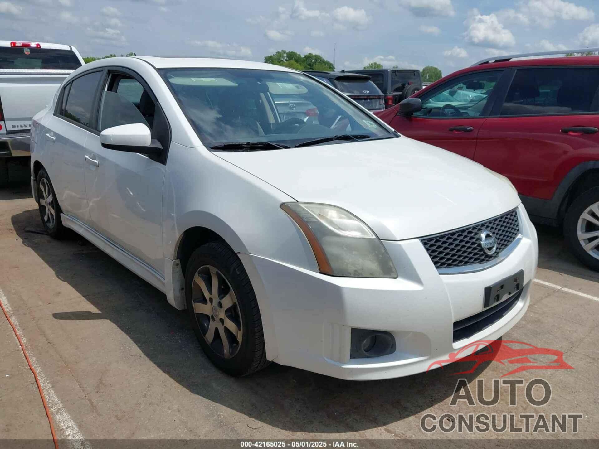 NISSAN SENTRA 2012 - 3N1AB6AP1CL640743