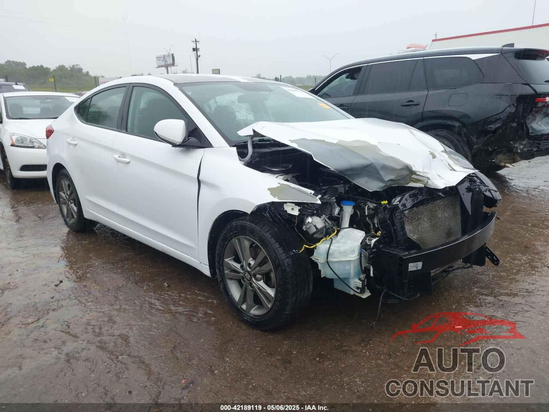 HYUNDAI ELANTRA 2018 - 5NPD84LFXJH314700