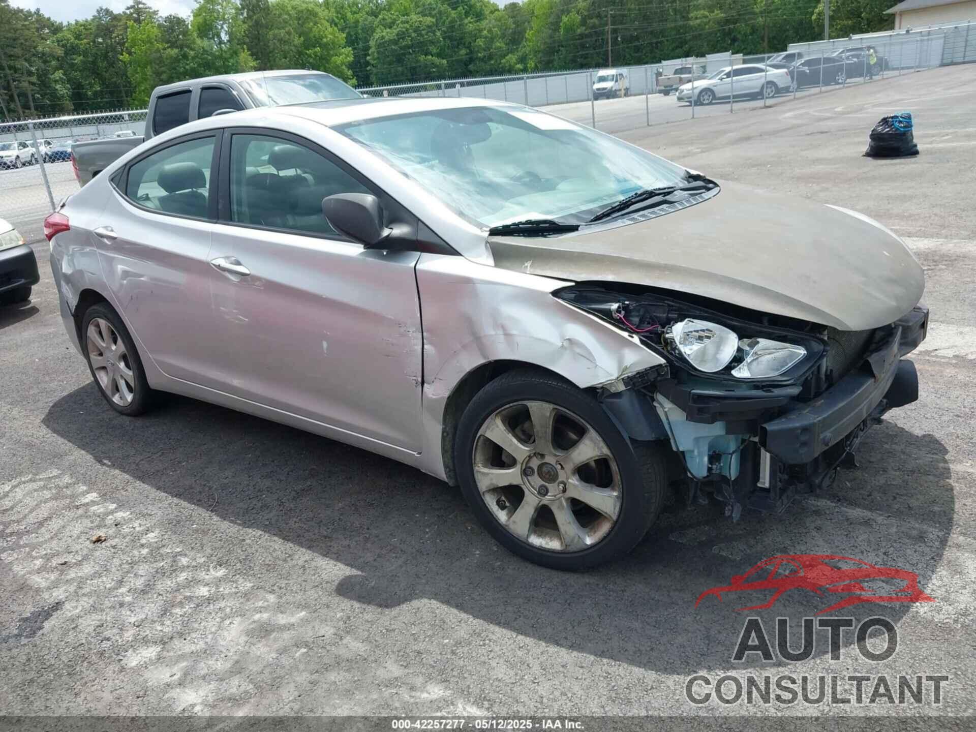 HYUNDAI ELANTRA 2011 - KMHDH4AE8BU166284