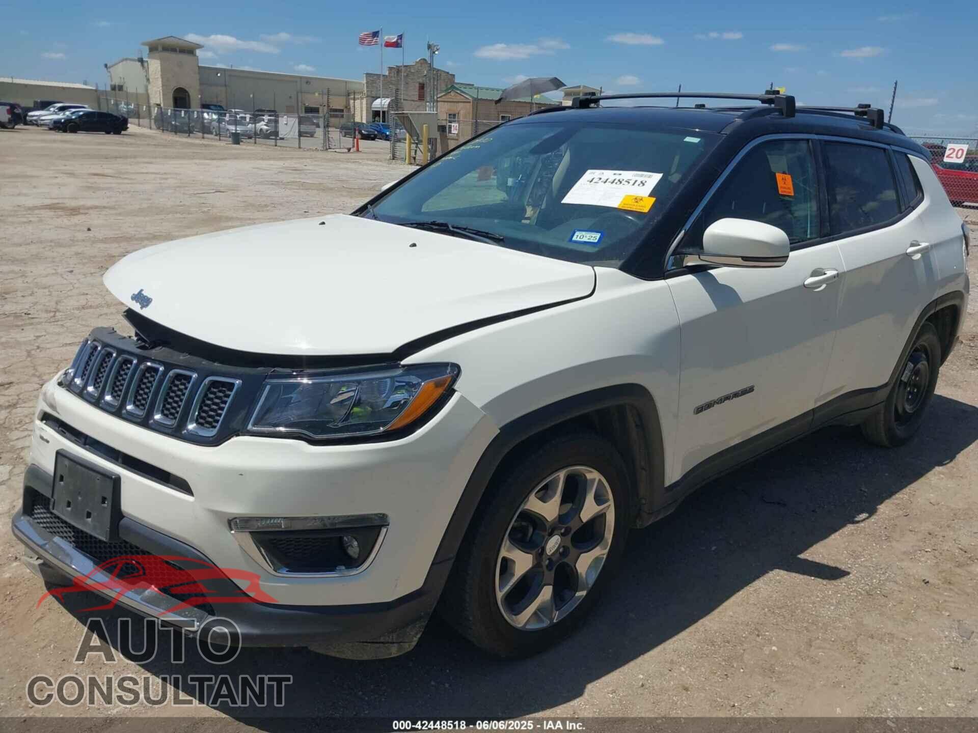JEEP COMPASS 2019 - 3C4NJCCB4KT725835